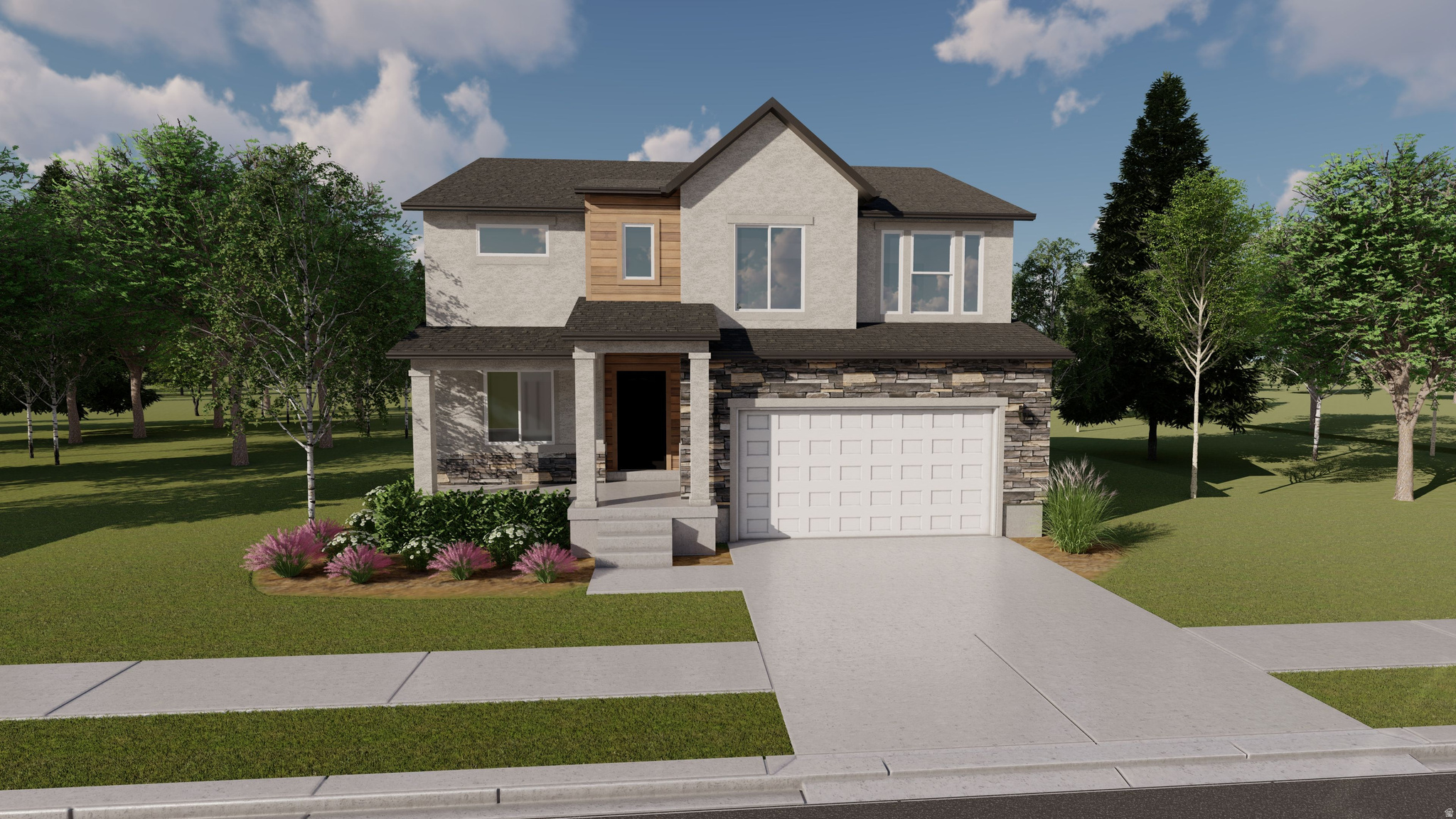 Welcome to your brand-new single-family home at River Point - where modern design meets comfort and functionality. With an open-concept layout perfect for everyday living and entertaining, this thoughtfully designed space offers both style and convenience. Enjoy the privacy of your own home while staying close to everything Lehi has to offer. As part of this vibrant new community, you'll love amenities like a clubhouse with a gym, a spacious pool, and a playground. Reach out today to learn more or schedule your visit! (KATE LOT 513)