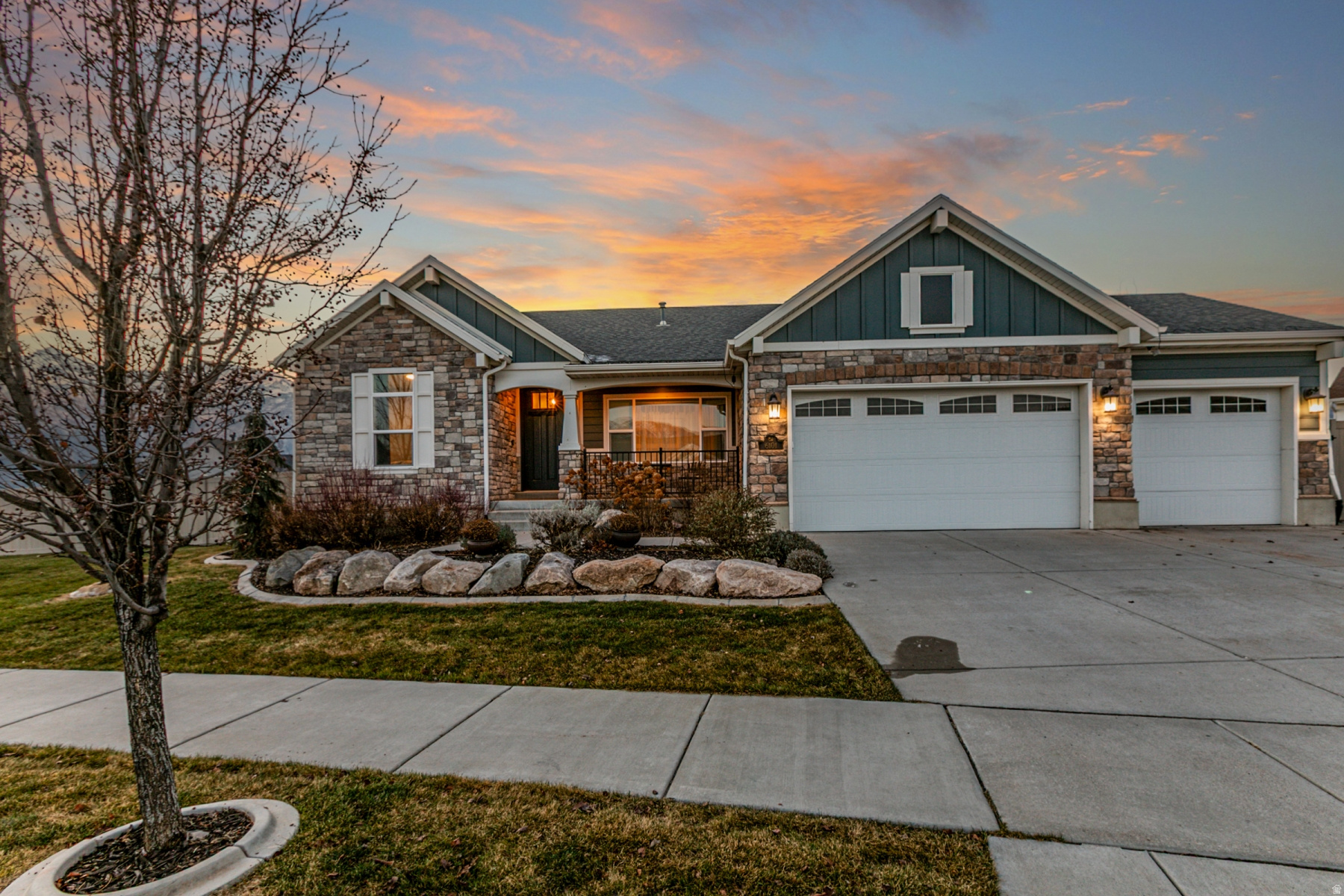 Welcome to Mountain Green. The views of the Wasatch Back and proximity to skiing are unique. Live on a quiet street close to elementary and middle schools. The Sellers have just finished the basement, the construction is all done.  Enjoy the fenced back yard with shed, fire pit, hot tub and RV Pad. New furnace 2024, reverse osmosis water system. Internet: beehive fiber optic $60, Ring doorbell stays, Yale lock stays which has phone access.