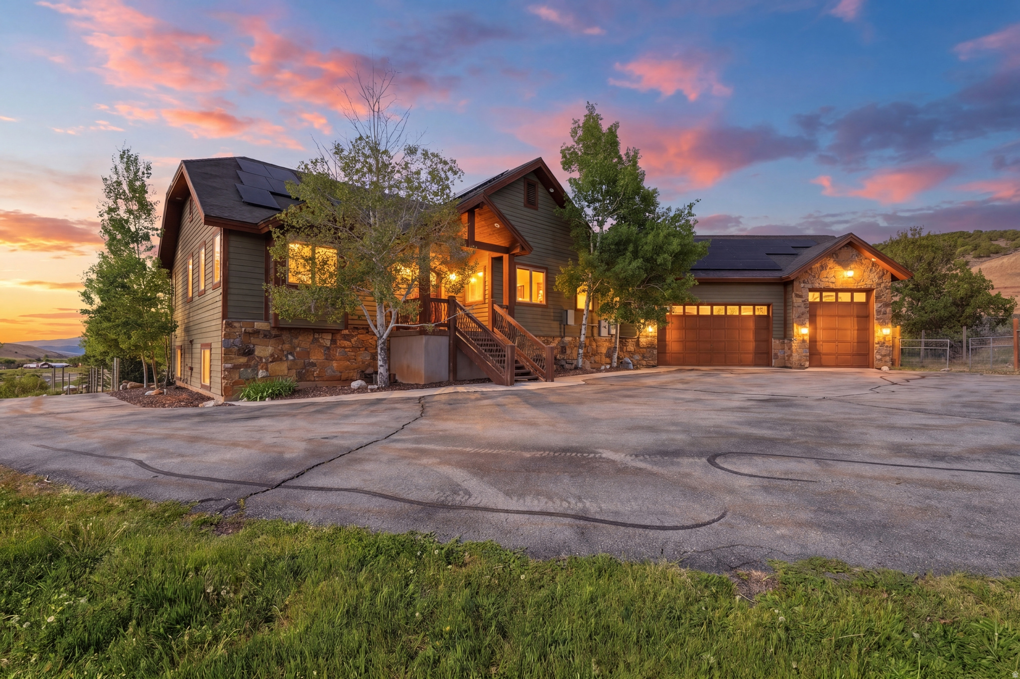 Let's be honest, most homes make you choose. Primary residence OR vacation retreat OR income property. This one has All 3! Located less than 30 minutes from Park City, this stunning 6-bed, 5-bath Parade of Homes beauty sits on over 1.5 private acres and is already booked nearly every weekend as a luxury short-term rental. Guests rave about the peaceful atmosphere, the luxury feel,    the views, and just how cozy and comfortable the home feels.  That's a hard thing to pull off and this home pulls it off effortlessly. But here's what really sets it apart: this place doesn't need the grid to survive. Three backup batteries. Solar panels (fully paid off at closing - you're welcome). A well that keeps running when your neighbor's power doesn't. If everything crashes, you're golden. Inside you've got two levels of large, open gathering spaces built for people to connect, newer paint throughout (interior and exterior) , updated plumbing fixtures, new laminate flooring in the basement, and two brand-new HVAC systems (2025 + 2026) and a home theater. What more could you need?  It's been maintained like a forever home and treated like a five-star rental. Because it's both. Step outside and the magic keeps going. Deer resistant fencing, space to play, fire pit, hot tub with a new heater, a storage shed, a chicken coop (yes, really), and a new sprinkler system on irrigation. Whether you're roasting marshmallows under the stars or soaking in the views after a ski day in Park City, this outdoor space delivers. This is one of those rare properties that combines luxury and warmth. Also, let's be real, the off-grid capabilities are a genuine flex.  Come see this one of a kind Mountain Retreat today!