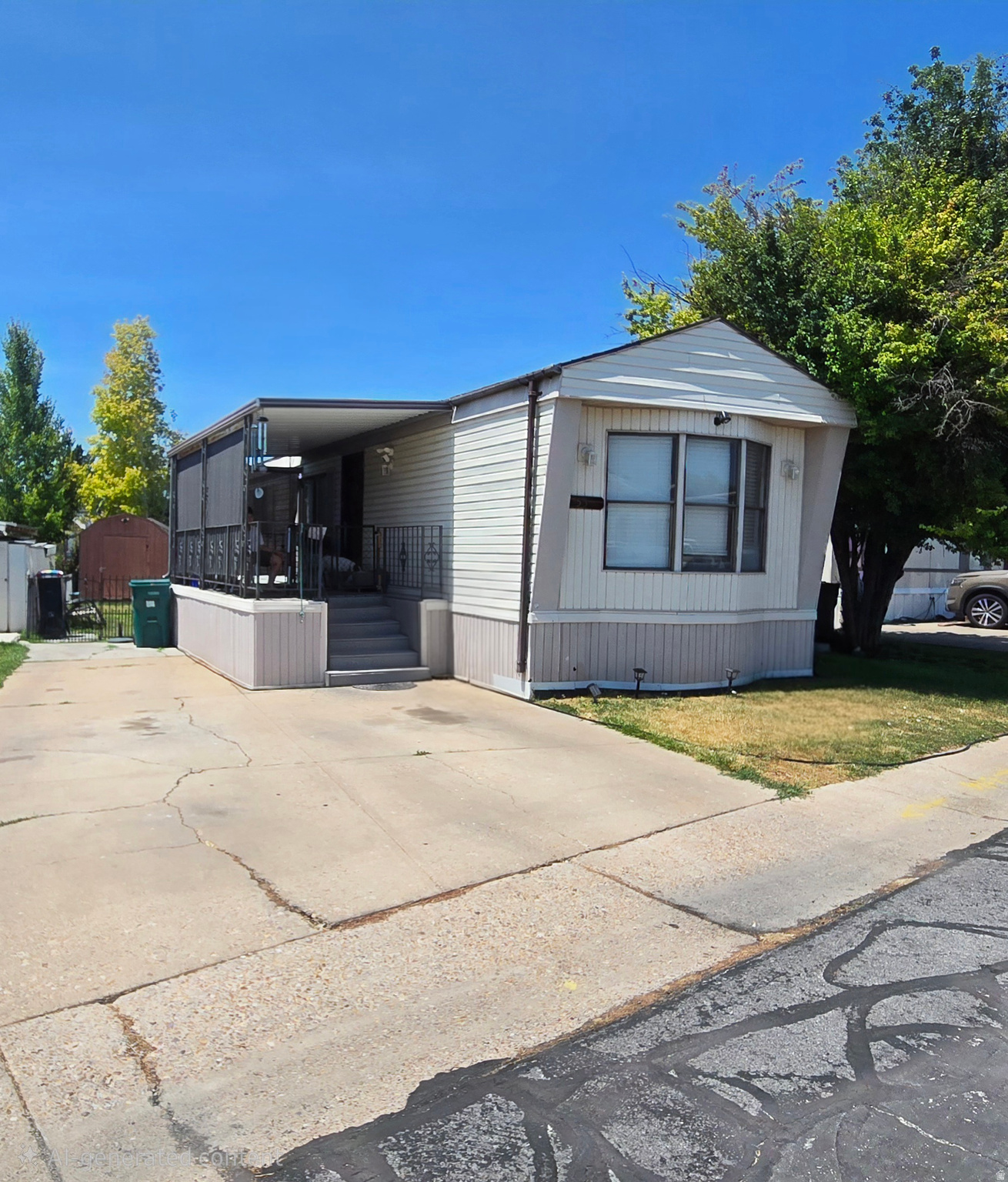 FLASH SALE & GREAT OPPORTUNITY!  Clean, well-maintained 1984 mobile home featuring 2 beds, 1 bath, and nearly 1,000 sq. ft. of comfortable living space. Located in a fantastic park with a brand-new playground, BBQ area, pavilion, and dog park. Priced to sell FAST with an incredible kicker: 3 MONTHS OF FREE RENT & NO security deposit required! Don't miss out on this deal-schedule your tour today! Buyer has to be approved by Mobile Park community.