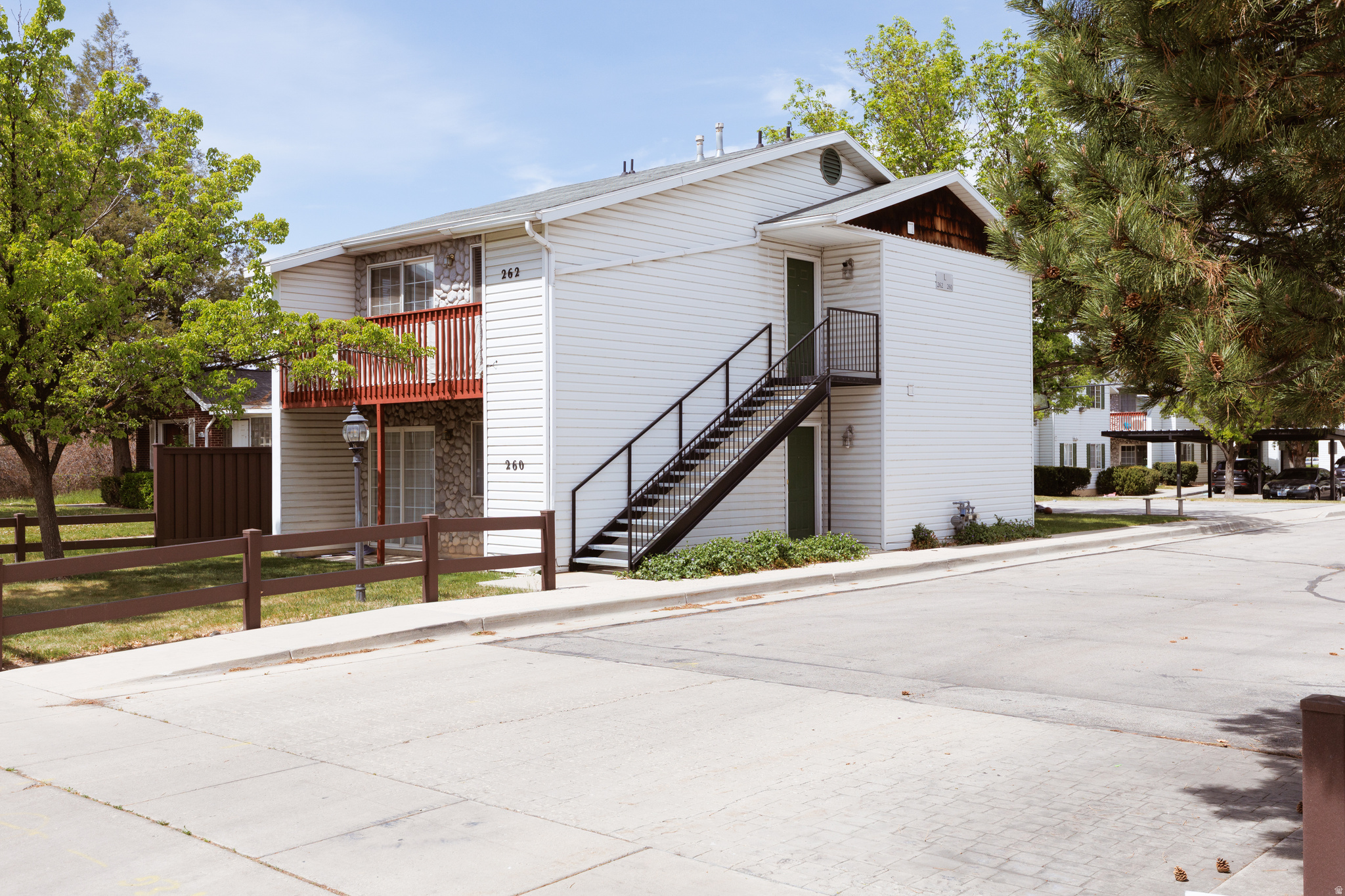 Welcome to your charming new home in Orem, UT! This inviting condo features two spacious bedrooms and a beautifully updated bathroom. Filled with natural light and an open-concept layout, the space is perfect for both relaxing and entertaining. The home has been thoughtfully updated throughout, including a recently remodeled shower that adds a touch of modern elegance and comfort.  Step outside to enjoy a peaceful community with mature trees and a playground. You'll also appreciate convenient amenities like in-unit laundry and dedicated parking.  Ideally located near shopping, dining, and everyday essentials, this home offers the perfect blend of comfort and convenience. Don't miss this fantastic opportunity to own in a desirable neighborhood!  Square footage figures are provided as a courtesy estimate only and were obtained from county records.  Buyer is advised to obtain an independent measurement.
