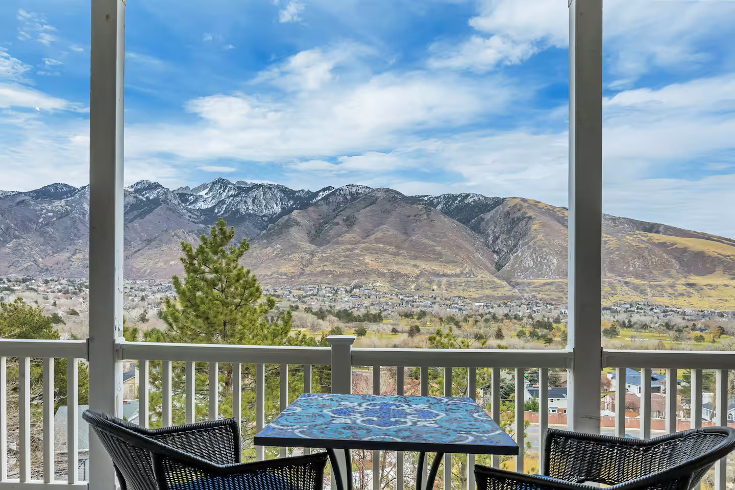 Perched in a highly sought-after Hidden Valley neighborhood location, this exceptional residence offers breathtaking, unobstructed Wasatch mountain and golf course views from nearly every angle. Boasting expansive square footage and thoughtfully designed multi-level living, the home is ideal for a large or joint family seeking both space and privacy. Each level features its own balcony, creating seamless indoor-outdoor living and perfect vantage points to enjoy the stunning surroundings. Set on a generous lot, the property is tailor-made for entertaining, with ample room for gatherings and outdoor enjoyment. Conveniently located near top-rated schools, scenic trails, premier ski destinations, and upscale shopping, this home effortlessly combines luxury, comfort, and lifestyle.  This versatile property is perfectly suited for both rental investment and owner occupancy, offering exceptional flexibility and income potential. The thoughtfully designed layout includes a walkout basement that can be easily rented out as a separate living space, providing an excellent opportunity for passive income while maintaining privacy in the main residence. This home COMES FULLY FURNISHED with high-quality pieces and showcases thousands of dollars in upgrades throughout, offering a truly move-in-ready experience. Whether you're planning to occupy the home or use it as an investment property, this TURNKEY offering saves you time, effort, and additional expense while delivering immediate value and appeal. YES, property comes with FULLY PAID OFF SOLAR and 13 person SWIM HOT TUB!