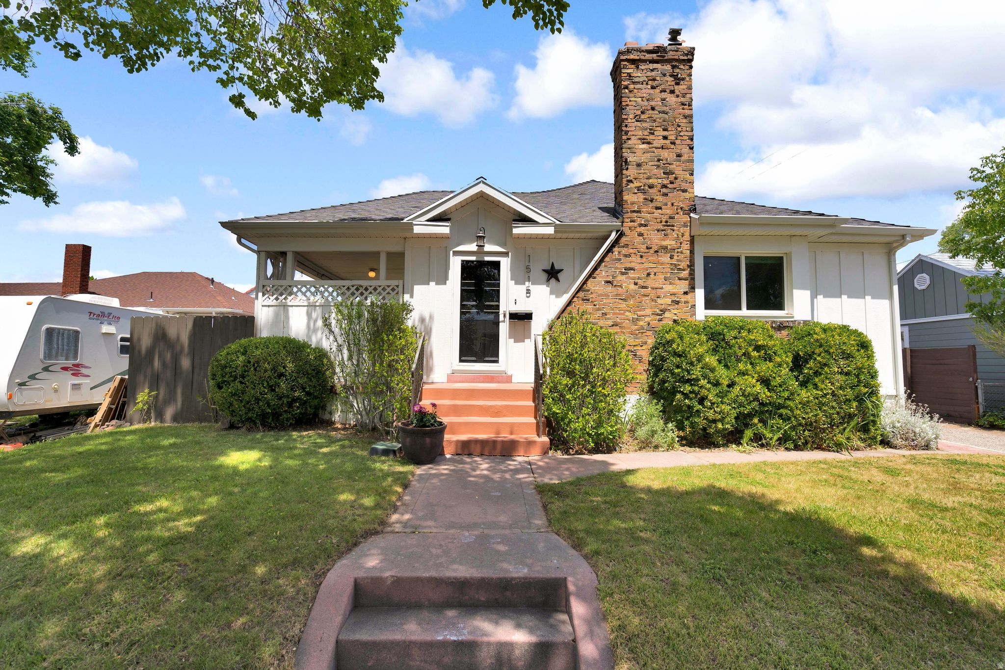 Exceptional value in highly sought-after Highland Park! Charming bungalow with modern updates that include a renovated kitchen and bathroom, complemented by original hardwood floors, a cozy stone fireplace, and inviting living and dining spaces that showcase the home's historic charm. Step outside to enjoy the covered terra cotta patio and fully fenced, private backyard-perfect for entertaining, relaxing in the shade, or accommodating pets and gardening. Recent upgrades, including fresh paint, a newer roof, windows, and water heater, provide peace of mind and move-in-ready convenience. Ideally located with quick access to downtown, major freeways, popular dining spots, and local entertainment, this home offers the perfect balance of charm, comfort, and lifestyle. Don't miss your chance to make this Sugar House gem your own.
