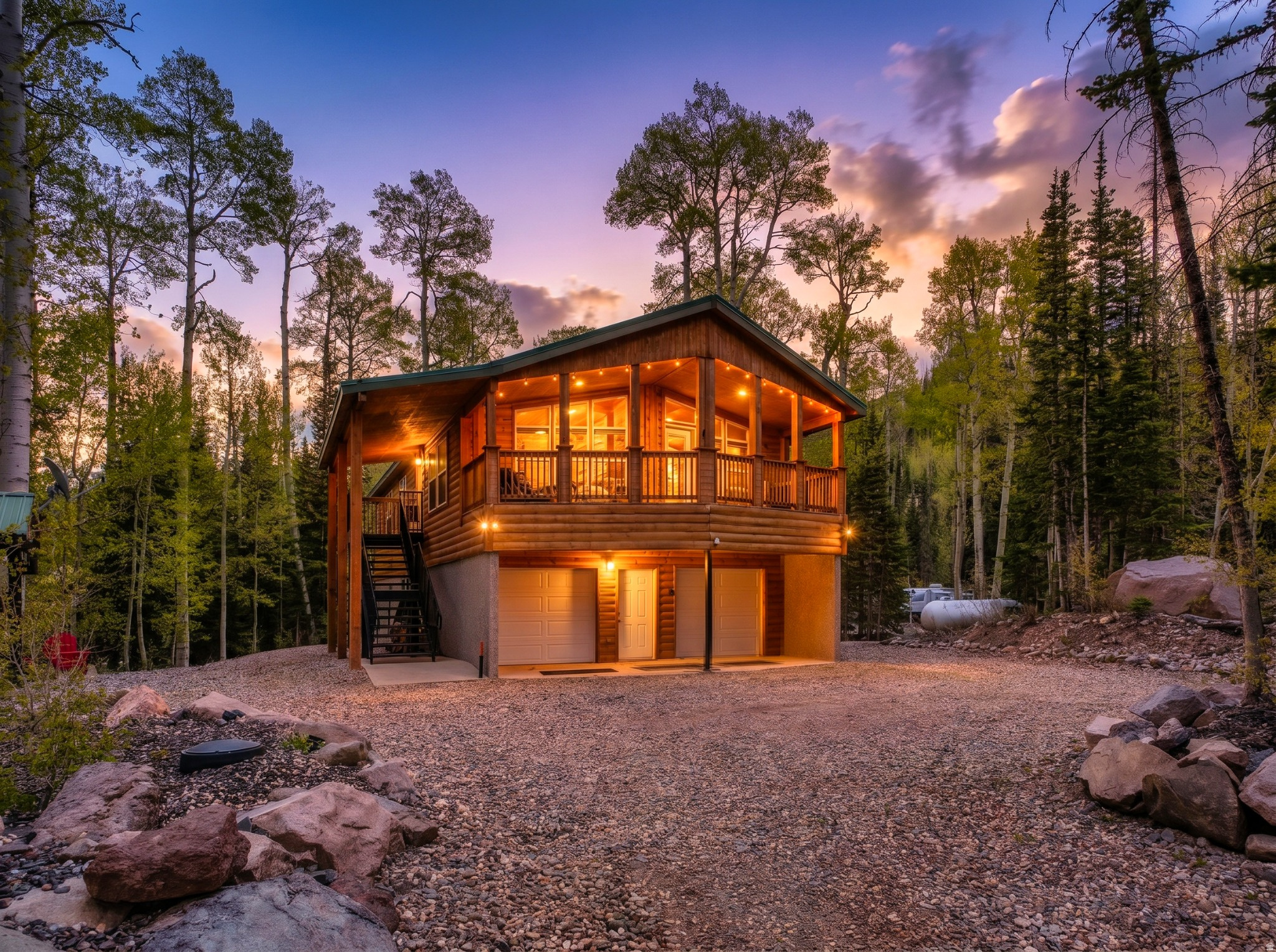 Welcome to your fully furnished mountain retreat in the heart of Brian Head! Situated on approximately .39 acres surrounded by towering pines and aspens, this exceptional property offers the perfect opportunity as a primary residence, second home, or vacation rental investment. Designed for both comfort and entertaining, the cabin features spacious living areas, multiple gathering spaces, and accommodations for large groups. The property is being offered fully furnished with nearly everything you need to begin enjoying mountain life immediately. Furnishings, decor, televisions, satellite equipment, BBQ, garage storage racks, tools, snow blower, wood splitter, and numerous additional items are included. Even better, all vehicles currently at the property, including the ATV with snow plow and additional recreational vehicles, are included in the sale, making this an incredibly rare turnkey mountain opportunity. Just bring your clothes and start enjoying everything Brian Head has to offer.  Modern conveniences include city water and sewer, fiber internet, tankless water heater, newer heating systems, and ample storage throughout. Enjoy year-round recreation with nearby skiing, snowboarding, mountain biking, hiking, ATV trails, fishing, and endless outdoor adventures.  Whether you're searching for a family getaway, full-time mountain residence, or income-producing short-term rental, this property delivers outstanding value, convenience, and versatility. A truly unique offering where the home, furnishings, vehicles, and equipment are included. Seller exclusions apply. Buyer to verify all information.