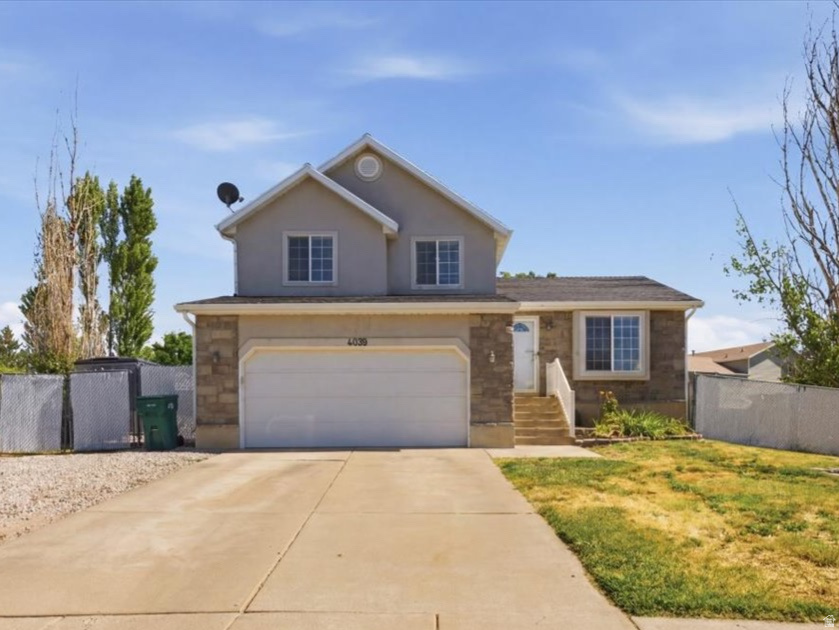 Welcome to this spacious 3 bedroom, 2 bath home situated on approximately .17 acres in Roy. The functional layout includes the convenience of an upstairs laundry room, while the refrigerator, washer, and dryer are all included, making this home truly move in ready.  Outside, you'll find RV parking, plenty of room to create your dream garden, and an oversized storage shed with power and A/C making it ideal for motorcycle, recreational toy, workshop, or additional storage needs. The shed also features a newly replaced roof.  Additional updates include a new A/C condenser installed in 2023. Conveniently located just minutes from Hill Air Force Base, nearby parks, shopping, and major commuter routes, this home offers the space, storage, and everyday functionality that can be hard to find.
