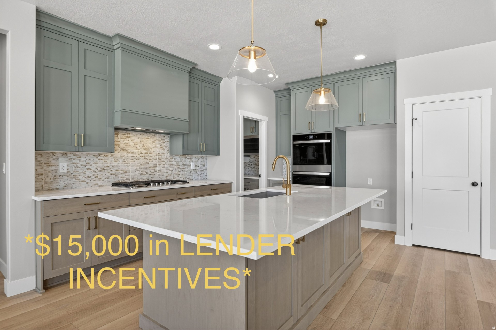 Discover this stunning 3,900 sq ft mountain modern home, perfectly situated on a spacious lot in a tranquil country setting. The exterior boasts a sleek design that seamlessly blends with the natural landscape. Step inside to find an impressive entryway and great room with soaring high ceilings, creating an airy atmosphere. The gourmet kitchen features double ovens, a generous island, and a walk-in pantry, ideal for both everyday living and entertaining. A convenient drop zone adds functionality to your entryway. The unfinished basement offers limitless potential with rough-ins for two bathrooms and a second laundry, plus a walk-out design for easy access to the outdoors. Enjoy abundant storage and a three-car garage, all while taking advantage of the winding walking trails that weave throughout the community. This home perfectly combines modern elegance with serene country living.
