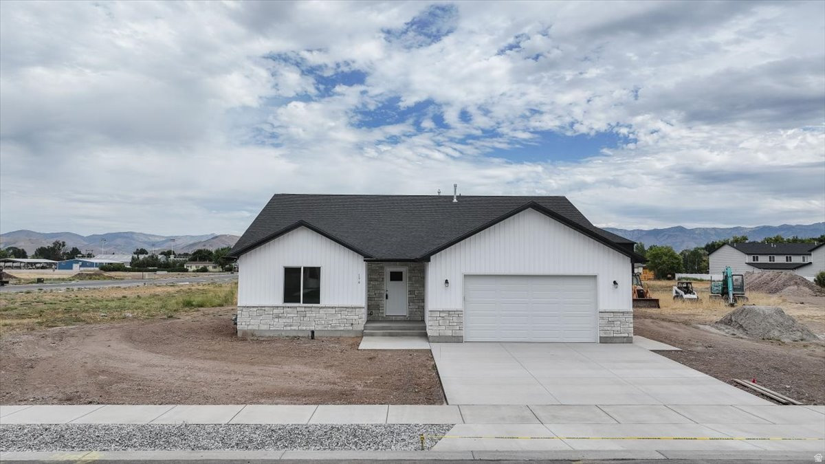 This great house one stands out in this new developing neighborhood for its quality finishes. It features beautiful quality made knotty alder kitchen with a farm sink in the island, walk in pantry. Every room is spacious, including the great room and master suite. Countertops are quartz in the kitchen and baths. Baths have cultured marble surrounds.
