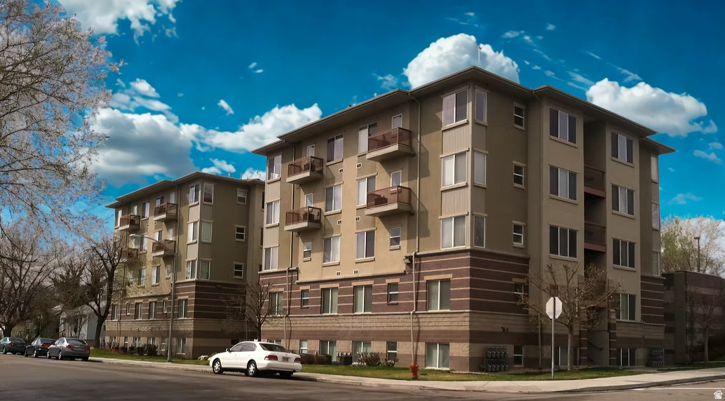 Excellent 2 bed/2 bath Main floor Condo in the Bavarian Condos - located just 2.5 blocks south of BYU campus! Amazing location for students! 2 bedrooms, 2 full bathrooms (one primary bedroom), in unit washer/dryer, central air conditioning, dishwasher and 2 reserved parking stalls. This condo really is an excellent investment for anyone looking to add to their portfolio or purchase their first investment property! Condo is tenant occupied. MUST give 24 hours notice to show. No Sunday showings. This condo is city zoned for 3 singles (you would rent 1 room as a private room and the other as a shared room) or a single-family. Square footage figures are provided as a courtesy estimate only and were obtained from building plans. Buyer is advised to obtain an independent measurement. Seller is doing a 1031 exchange, please submit the 1031 addendum with all offers.