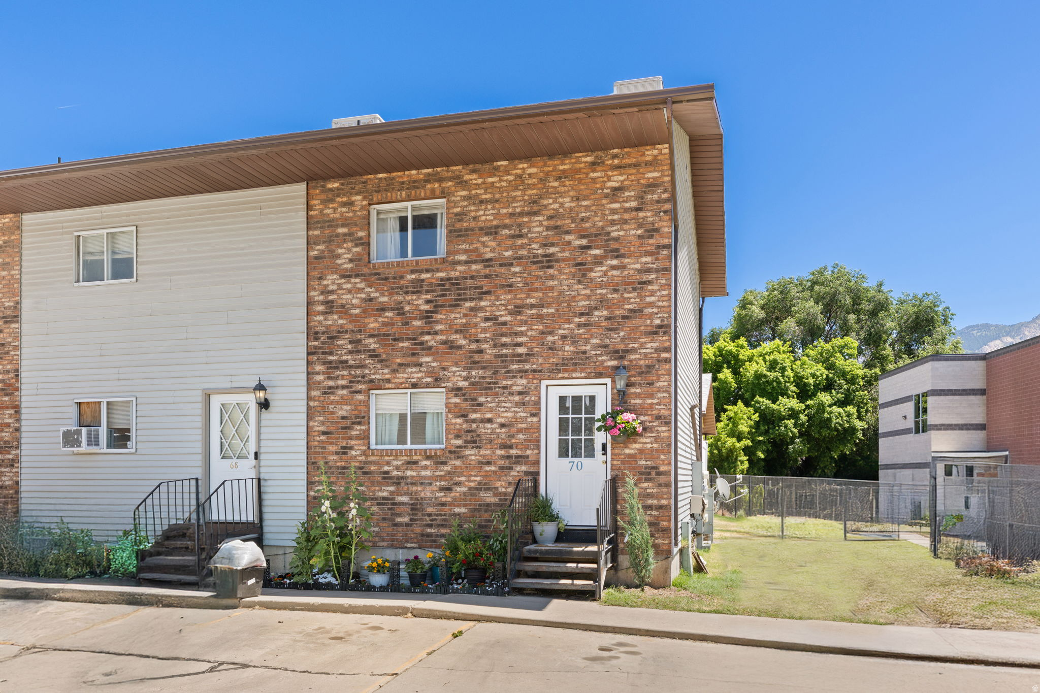 Beautifully remodeled end-unit townhome featuring a new kitchen and appliances, updated bathrooms, fresh flooring, and paint-all completed in 2022. Filled with natural light from abundant windows, this bright and welcoming home offers a comfortable and functional layout that is perfect for both everyday living and entertaining. The spacious living areas create an inviting atmosphere for gathering with family and friends, while the private deck provides a peaceful outdoor retreat to relax and unwind. Located in a well-established community, this home offers the perfect combination of convenience and lifestyle. A school is located right next door, making daily routines easy, while the nearby Ogden River Parkway Trail provides miles of scenic walking, running, and biking opportunities. Enjoy quick access to shopping, dining, entertainment, parks, and recreation, all just minutes away. Commuters will appreciate the convenient access to major roads and transportation routes, making travel throughout the Salt Lake Valley simple and efficient. With thoughtful updates, abundant natural light, a desirable end-unit location, and close proximity to outdoor recreation and everyday amenities, this home offers an exceptional opportunity to enjoy comfortable, low-maintenance living in a fantastic location.   Square footage figures are provided as a courtesy estimate only and were obtained from county records.  Buyer is advised to obtain an independent measurement.