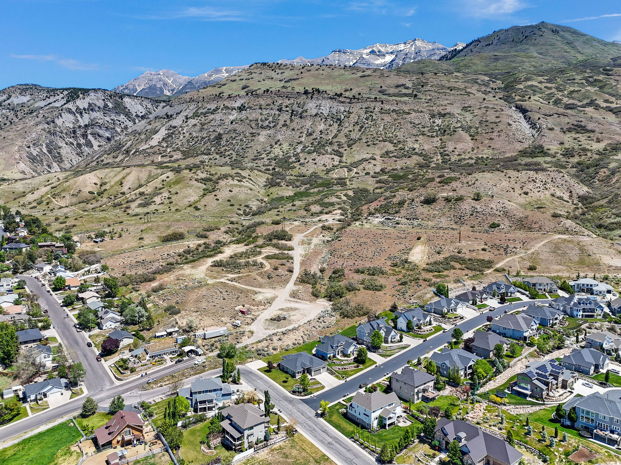 This Listing contains multiple parcel #'s.   Pleasant Grove City APN #'s APN: 14-045-0092 = 10.87 acres  APN: 14-045-0094 = 7.54 acres Total PG City Acres: 18.41 acres  Utah County Land APN #'s APN: 14-045-0093 = 2.49 acres APN: 14-045-0095 = .194 acres  APN: 14-045-0096 = 4.73 acres  Total Utah County Acres: 7.41  Total Acres: 25.82 Acres  Please call Agent for any questions or further property details.