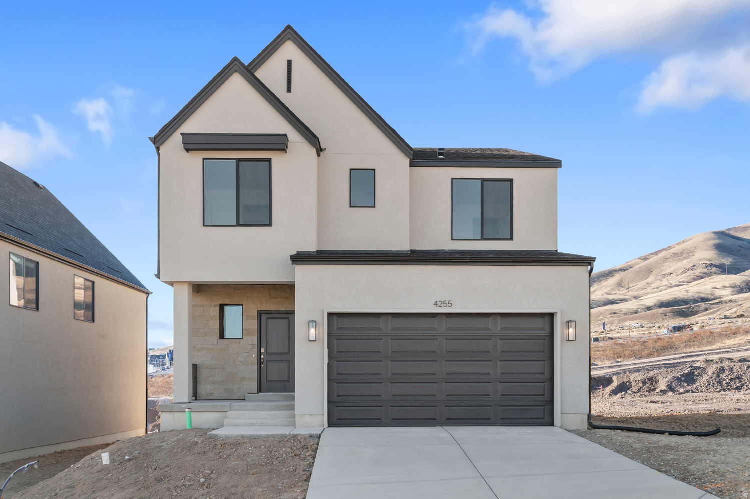Come see why Inverness is the fastest selling new community in Utah County! Amazing views and close to schools, shopping, dining, highways and the silicon slopes you can get where you need to be quickly. This Beechwood is open and bright with a huge picture window, 4 bedrooms upstairs and an unfinished walk out basement with room for future family room, bedroom and bathroom. This home includes stainless appliances, quartz countertops, laminate flooring, mudroom bench and so much more. Ask me about our generous home warranties, active radon mitigation system and Smart Home package which are all included in this home. INTEREST RATE BUYDOWN and $6,000 towards closing costs using our preferred lender. Actual home may differ in color/material/options. Pictures are of finished homes of the same floor plan and may contain options/upgrades/ decorations/furnishings not available at the advertised price. No representation or warranties are made regarding school districts and assignments; conduct your own investigation regarding current/future school boundaries. Buyer to verify all information. Sales office hours are Monday, Tuesday, Thursday, Friday, and Saturday from 11:00am-6:00pm. Wednesday from 1:00pm-6:00pm.