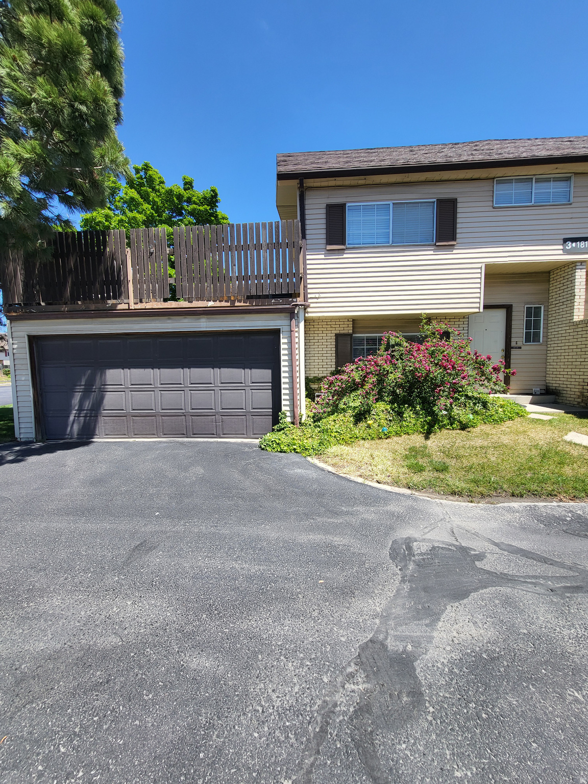 Spacious 3-bed, 2 & a half bath townhome with strong rental history-ideal turnkey investment. This well-maintained property features an open-concept main level, abundant natural light, and a functional layout perfect for long-term tenants. Enjoy an attached 2-car garage plus a private outdoor porch situated above the garage for relaxing or entertaining. Established long-term renters in place for immediate cash flow. Open living/dining area and efficient kitchen footprint. In-unit laundry and ample storage in the garage and outdoor storage area. Low-maintenance townhome living in a desirable location near shopping, parks, and commuter routes Showings are not available without an accepted offer. Please do not disturb tenants. Investors-add a stable, income-producing property to your portfolio today.   Square footage figures are provided as a courtesy estimate only and were obtained from county records.  Buyer is advised to obtain an independent measurement.
