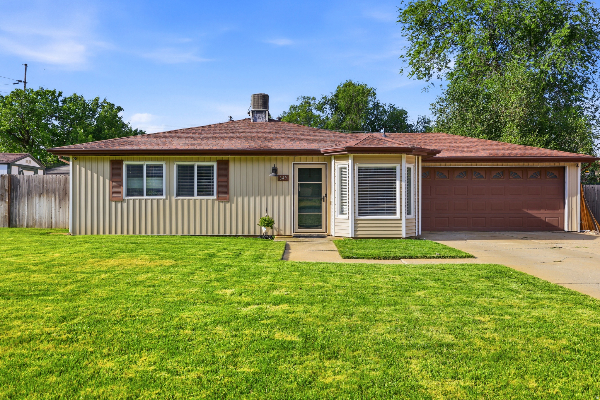 Charming West Bountiful Rambler with Convenient One-Level Living! This well-maintained 3-bedroom, 2 bathroom home offers the comfort and convenience of single-level living in a desirable West Bountiful location. The bright and inviting living room features a large bay window that fills the space with natural light, creating a warm and welcoming atmosphere. This property has a quarter acre lot, a fully fenced yard with space to relax, garden, or play. Located just minutes from shopping, dining, parks, schools, and freeway access, this home combines small-town charm with exceptional convenience. Whether you're looking to downsize, purchase your first home, or enjoy the ease of rambler-style living, this West Bountiful gem is one you won't want to miss!  Square footage figures are provided as a courtesy estimate only and were obtained from county record.  Buyer is advised to obtain an independent measurement.