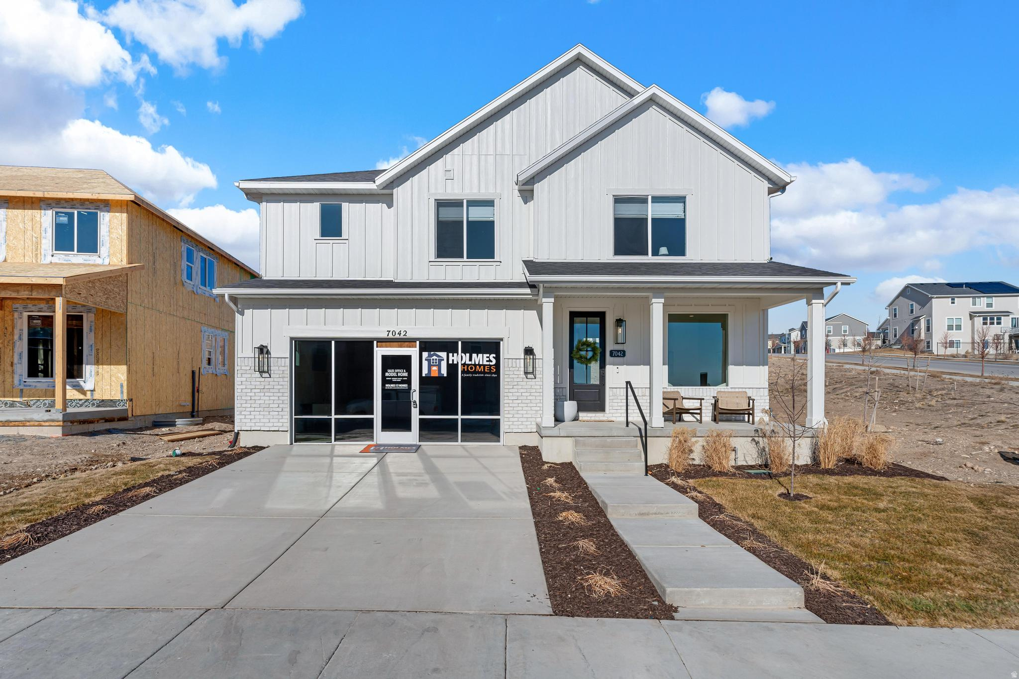 Brand new lot release with rare walk out basement lots! These amazing walk out basement lots will provide day light basements and a separate basement entrance, plus a deck off of the main floor. This beautiful Tori plan is hard to beat with a beautiful kitchen with tons of countertop and cabinet space, plus a very large walk in pantry. The 18 foot ceilings in the family room with large floor to ceiling windows is also a highlight. Above all who would not want this owners suite, it is a massive retreat with a big ensuite bathroom and walk in closet that feels like a small bedroom! Plus there is an option to finish the basement with us. This amazing growing part of West Jordan is just about to really start growing, and is already close to highways, shopping, SLC airport, concert venues, and more. Photos are of our current community model home. Price is listed at the base price with a walkout basement. Contact listing agent with questions or to schedule a tour.