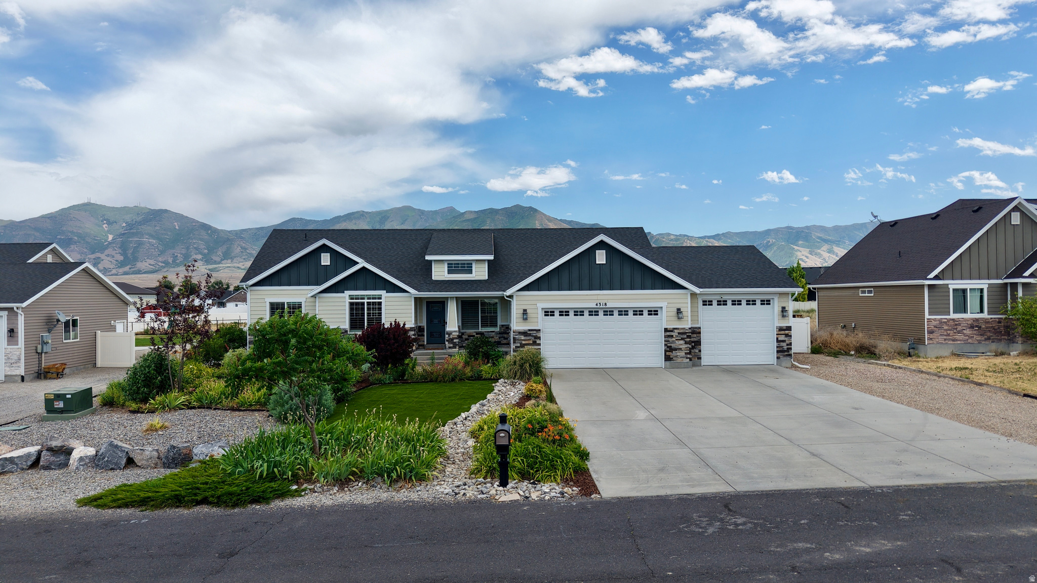 *Desired ERDA Neighborhood with all the upgrades- Custom built on large 0.65-acre lot, Detached 3 BAY Workshop, Hot Tub, and established garden with Orchard!  Fully Finished 5 Bedroom, 3.5 Bath, Living Room & Kitchen (Kitchenette in Basement) on each level + ADDITIONAL Office! Prime House Floor Plan with granite countertops, gas fireplace, plantation shutters. Don't miss this opportunity to see this property in this exclusive area! Square footage figures are provided as a courtesy estimate only and were obtained from country records.  Buyer is advised to obtain an independent measurement.