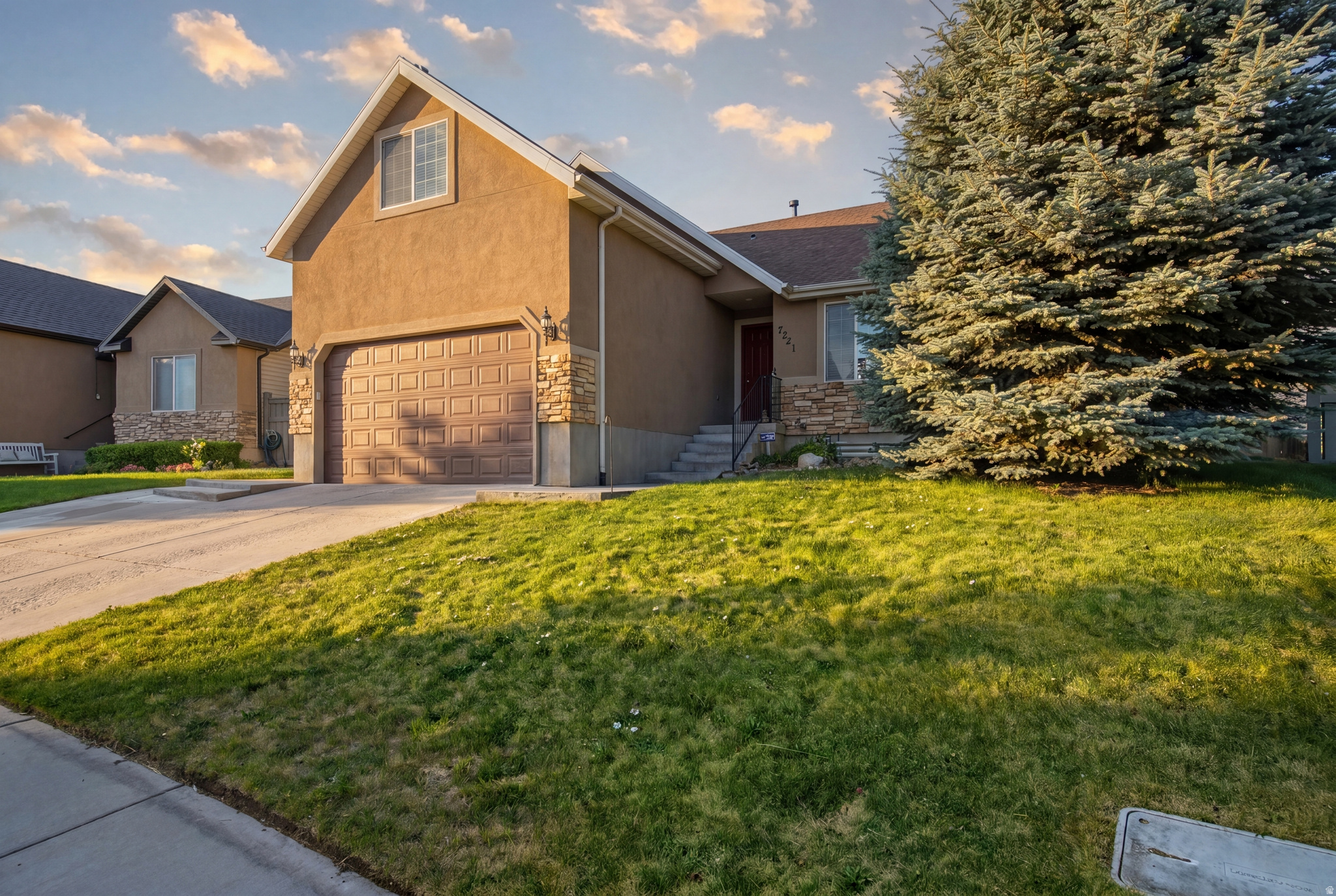 This spacious ranch-style home floor plan offers both functionality and room to entertain. Primary bedroom on the main floor, private retreat with a walk-in closet, double sinks, complete with a soaking tub and separate shower.  Recent updates include freshly painted entire interior, new LVP floors on the main level, a new water softener, and a newer water heater. Main has 3 bedrooms or 2 bedrooms and an office with French doors.  large bonus room/bedroom over the garage. The basement has a separate entrance for a future ADU/multi-generational living. The basement has 3 bedrooms, a large family/theater room, ample storage, and a full bath.  Large, fully fenced yard and no HOA. Great neighborhoods close to schools, shopping, dining, and parks. Move-in ready!
