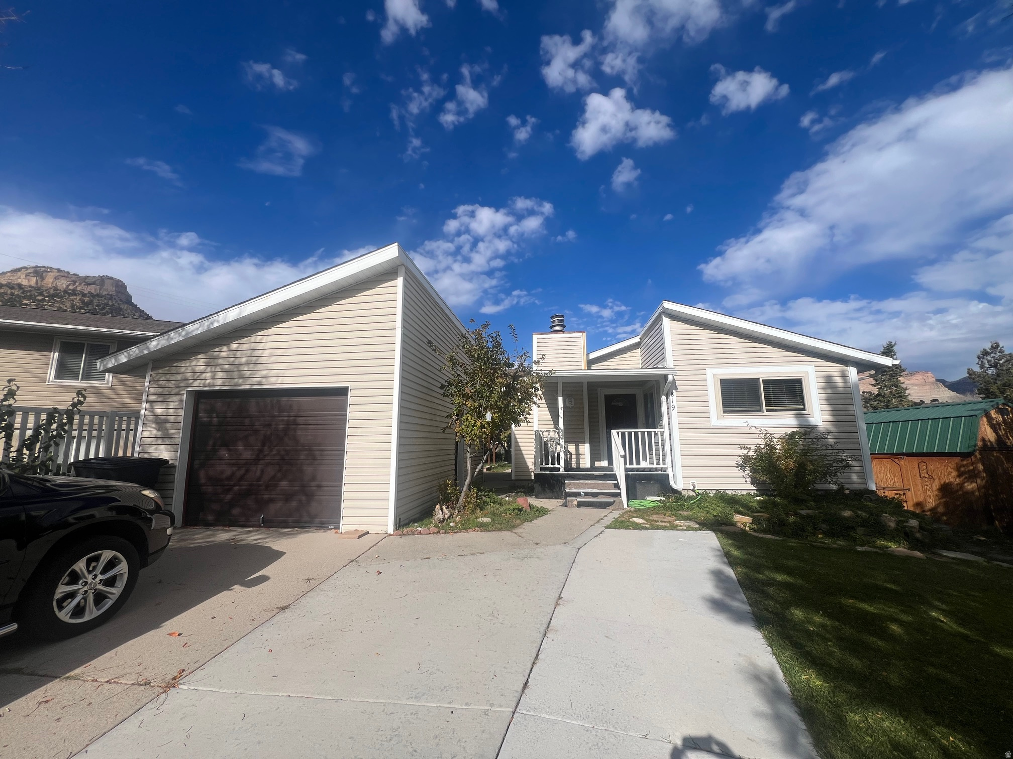 GREAT PRICE for this 2,398 sq. ft. rambler style home nestled in a quiet cul-de-sac in the Castle Gate Subdivision in Helper! Beautiful views from this 3 bdrm 1 1/2 bath home,  1 car detached garage, newer roof, tons of storage,  2 sheds, fruit trees include apple & peach.  All appliances are included!