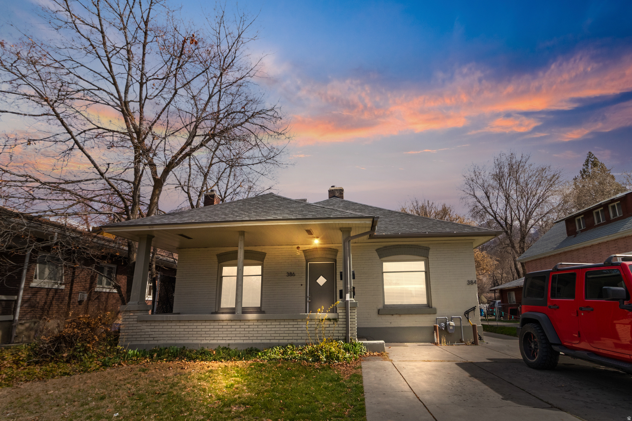 Fantastic opportunity to own a Duplex just steps from Brigham Young University South Campus. The larger unit features 5 bedrooms and 2 bathrooms and is currently rented for $2,400/month. The second unit offers 3 bedrooms and 1 bathroom and is currently rented for $1,500/month. Both units include washer/dryer hookups and have received cosmetic updates in recent years, with additional upside potential to further increase rents. The roof was replaced in 2021. *THIS PROPERTY QUALIFIES FOR A $5,000 GRANT* INQUIRE AGENT FOR MORE DETAILS. Owner/Agent.