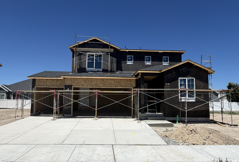***New Community***SPECIAL FINANCING AVAILABLE***CONRACT TODAY AS LOW AS 4.99% FIXED RATE 30 YEAR FHA/VA LOAN***Contract by 6/30/26 and close by 10/30/26. ***Projected home completion is August 2026***NO HOA***The Citrine floor plan offers two floors of versatile living space. The entry is flanked by a bedroom and  bathroom and the foyer leads back into an open layout with a great room, dining area and kitchen with a center island and a pantry. Upstairs showcases a primary suite, with a walk-in closet and attached bathroom, two additional bedrooms, a bathroom and a laundry. A versatile third car garage provides many uses to park your car, storage etc. Interior has quartz countertops, lvp flooring and mechanicals are energy star rated. Community is minutes away from schools, UVU, BYU, shopping, food and fun activities for the family. Rate incentive is tied to using our preferred lender & insurance. Call us today for more details or come visit our community and speak with an agent in person. See you soon! Buyer to confirm square footage. PIctures shown are of a model home and to show space. They do not represent what is in the actual home for interior design.