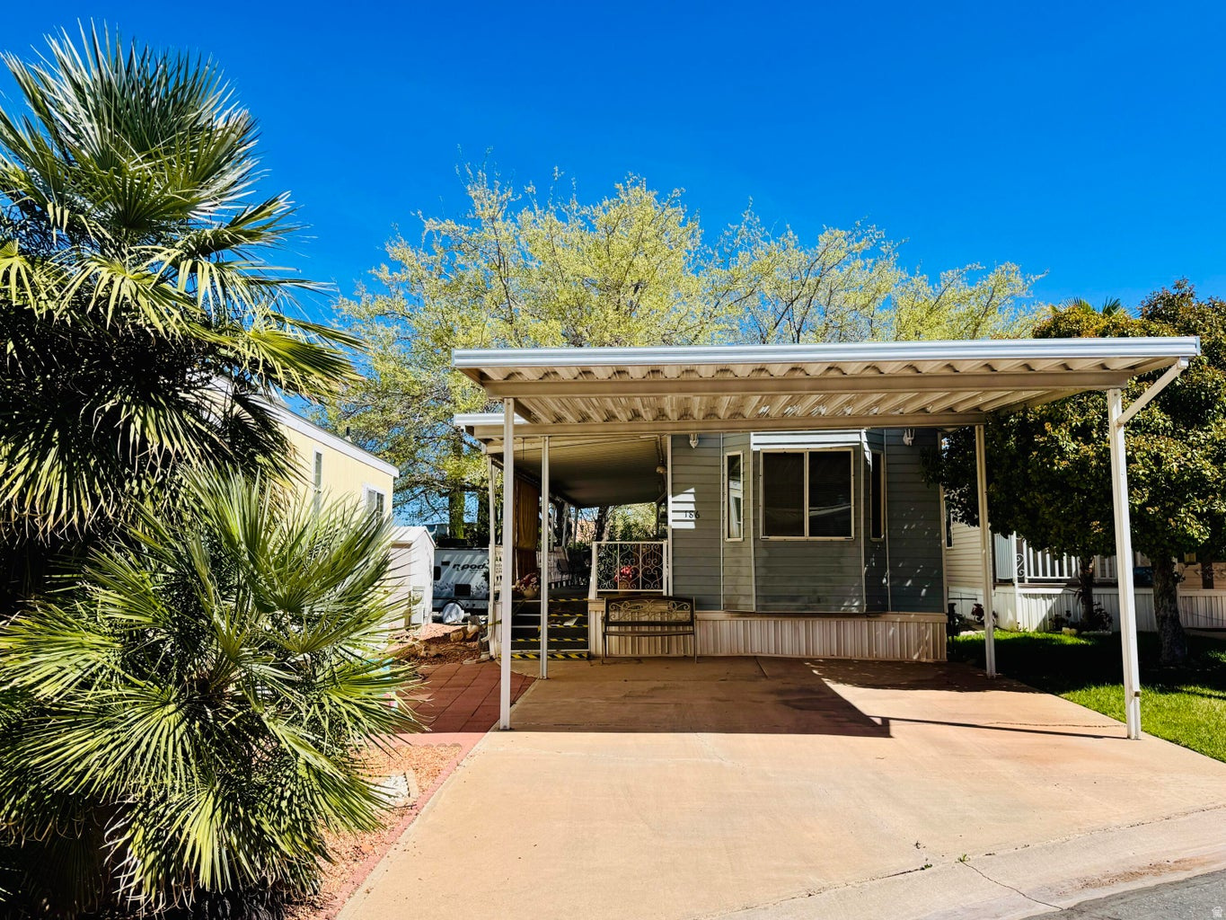 Lowest-priced opportunity in Winter Haven! Located in a desirable 55+ community, this 1 bed / 1 bath home offers covered parking, storage shed, and great potential for the right buyer. Priced to reflect needed repairs and updating, this property is being sold strictly as-is and offers an affordable opportunity to own in a convenient Washington location. Cash buyers preferred. Buyer to verify all property details, lot information, square footage, and construction type.