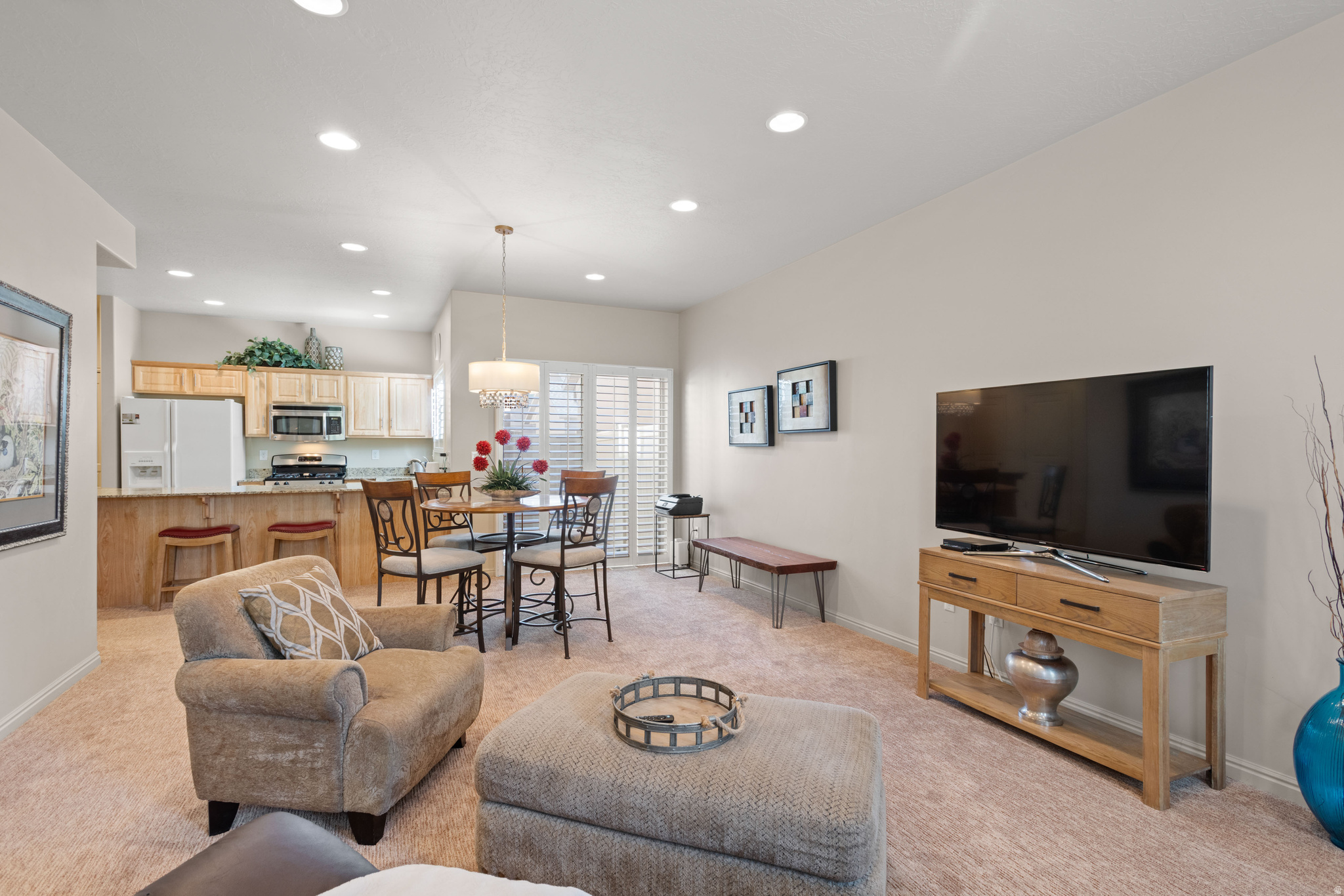 Fantastic, super clean, and well-maintained townhome offers the feel of a barely lived-in space in an exclusive tennis club community featuring pools and pickleball courts. The main level boasts an open, inviting living area, while the newly finished basement adds fresh, versatile space perfect for relaxing or entertaining. Ideally located with easy freeway access, this home is just minutes from Thanksgiving Point, Traverse Mountain, and a wide variety of restaurants, grocery stores, and shopping options. All information is deemed reliable but is not guaranteed and should be independently verified.