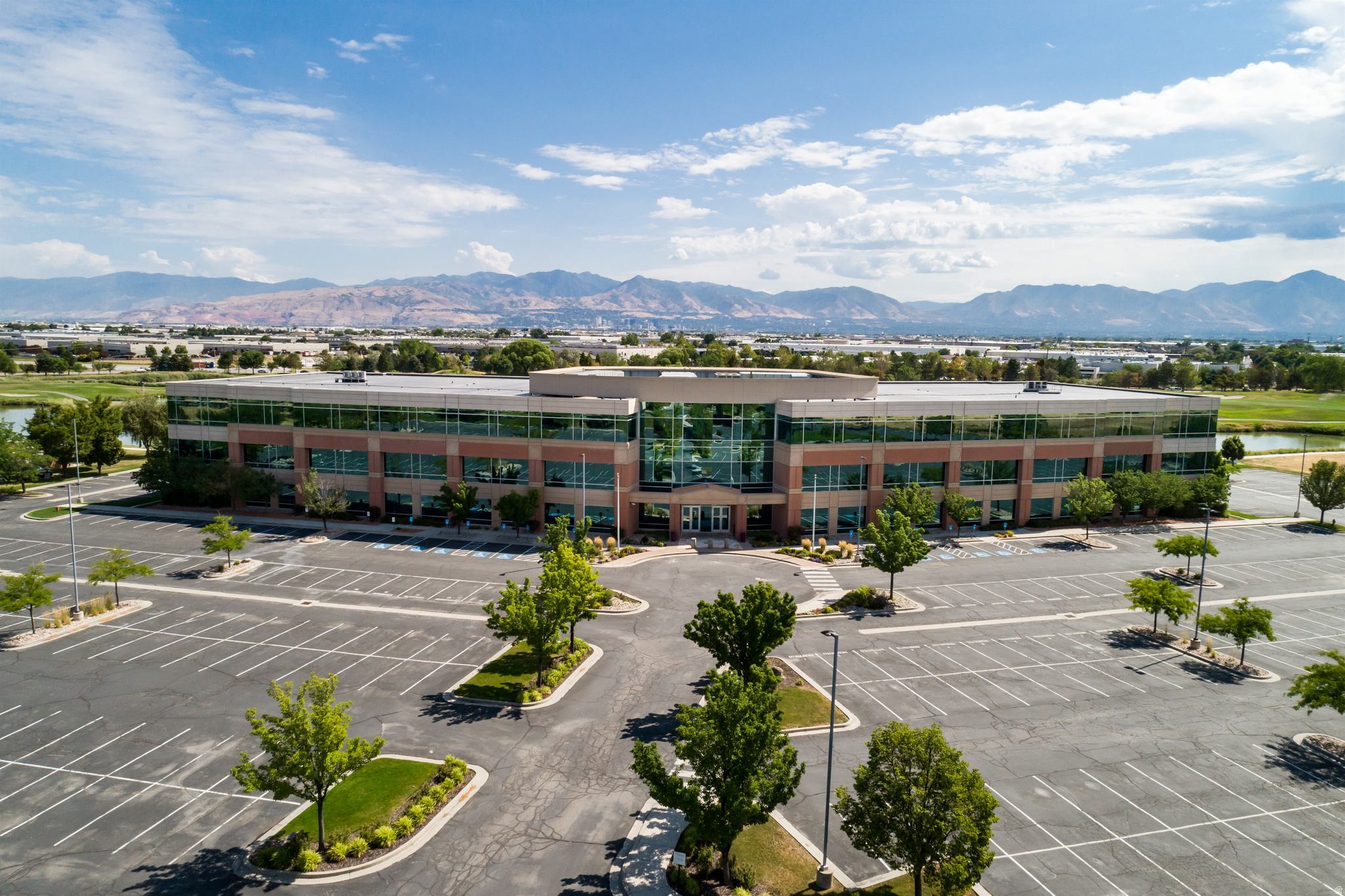 - Full Building Available! Exceptional HQ Opportunity - Great central location with access to Salt Lake City International Airport, downtown, I-15 and I-215 - Adjacent to Stonebridge Golf Course - Located in the life sciences hub! Be located next to Nusano, Summit Bio Services, Cranial Technologies, and many more!