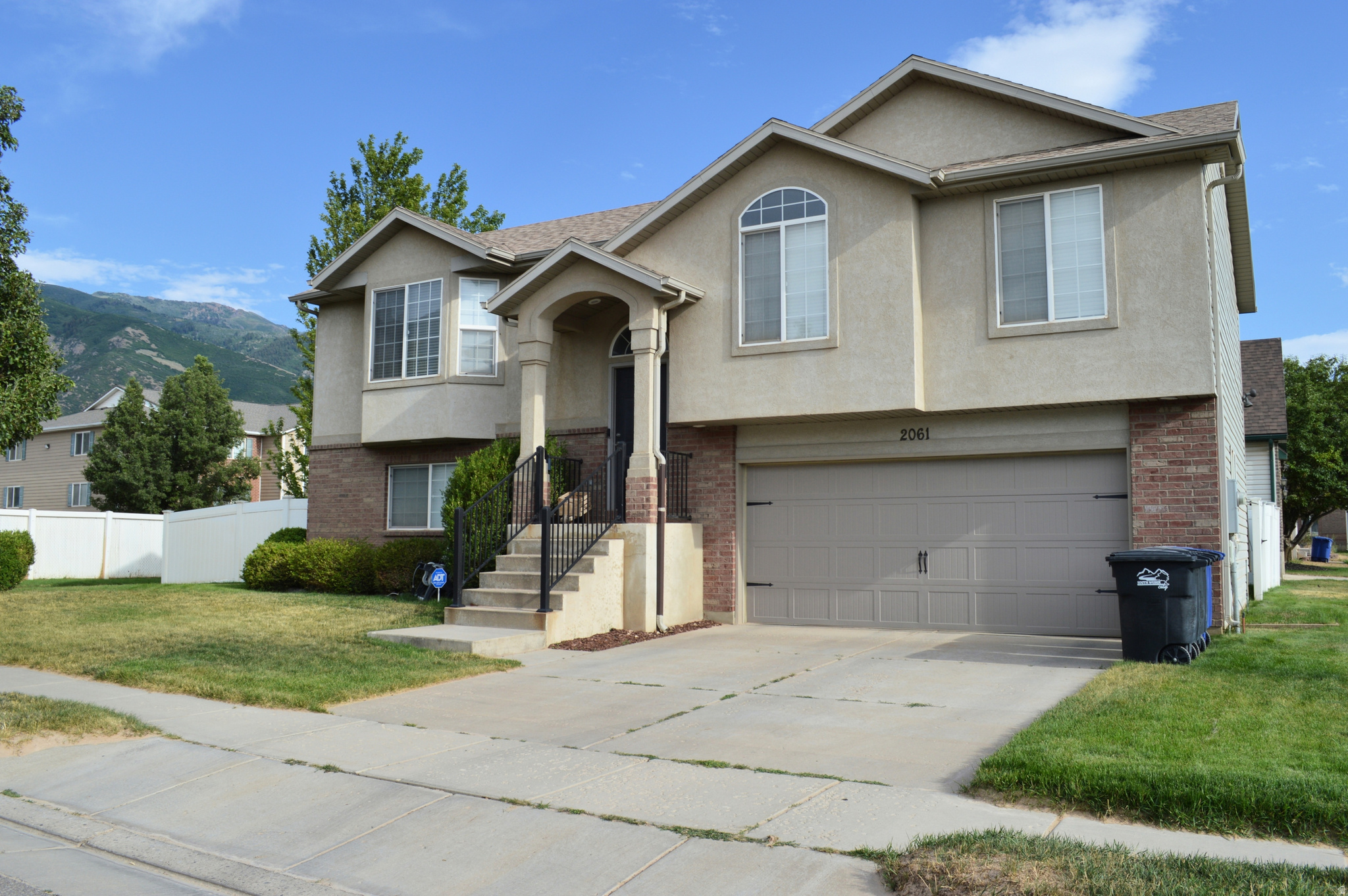 ***Major Price Drop***  This beautifully maintained home with a new roof (2025), AC/Furnace (2021), Vinyl Floors (2022), and Carpet (2019) in South Weber offers the perfect blend of space, comfort, and convenience. Featuring a bright, open-concept kitchen with new appliances, and the spacious floor plan is filled with abundant natural light, creating an inviting atmosphere ideal for entertaining or simply relaxing at home. Step outside and take in the stunning mountain views while enjoying a barbecue on the deck. Updated sprinkler system valves with Wifi control panel. Water your yard with the secondary water, included in your taxes. Nestled in a desirable neighborhood with a great park just down the street, this home also offers quick access to Hwy 89-putting you just minutes from local dining, shopping, outdoor recreation, and other popular destinations in the area. THIS IS A MUST-SEE HOME.