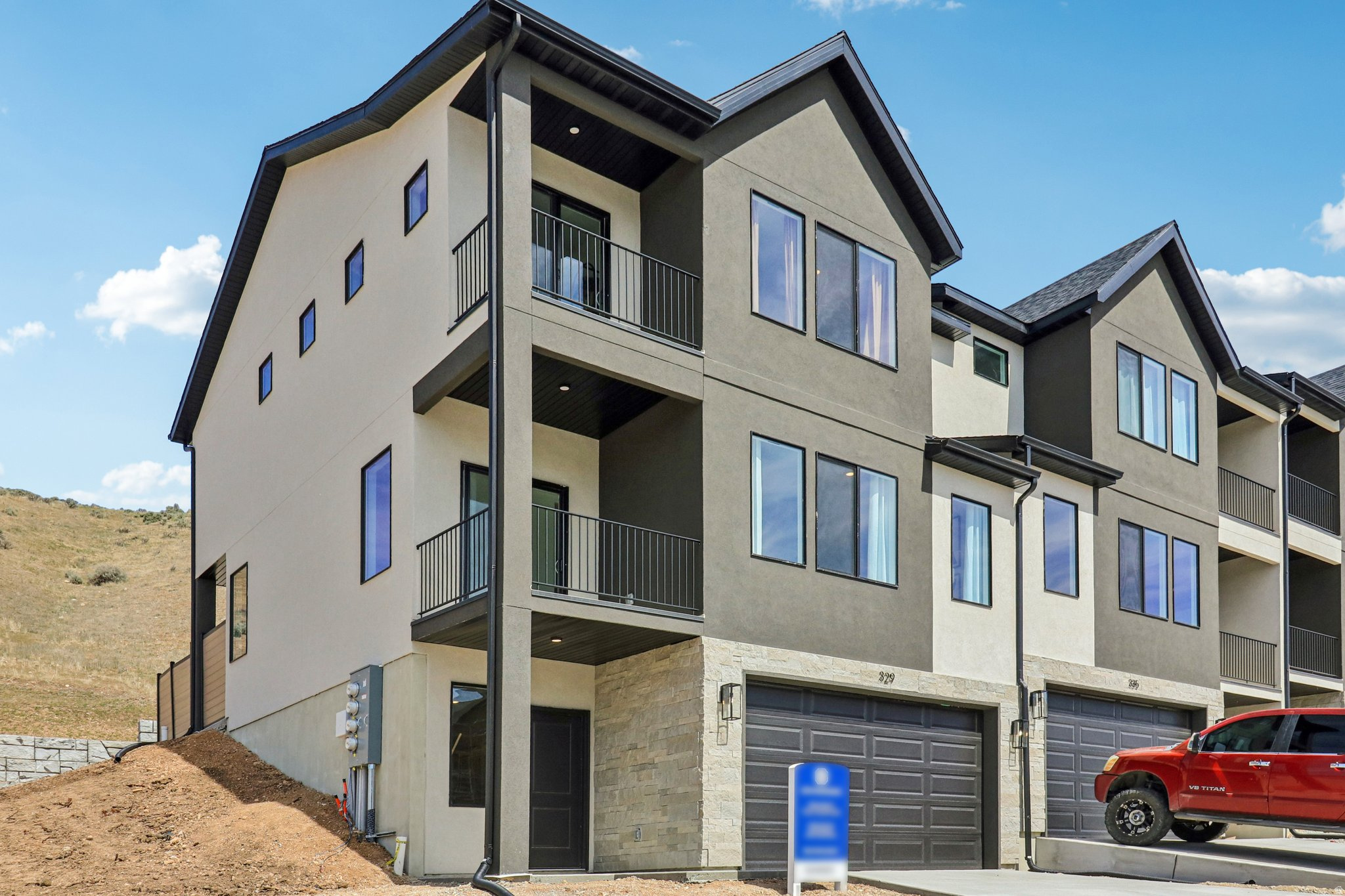 Welcome to Inverness where we have something for everyone and the views come standard! Located on the foothills in East Lehi, Inverness is a master planned community like no other with townhomes in the $400's to Emerald Elite homes at $2M and everything in between! This Overton is a 3 story townhome with incredible lake and mountain views. Close to schools, shopping, dining, highways and the silicon slopes. You can get where you need to be quickly. With 4 bedrooms, quartz countertops, stainless appliances, laminate flooring and so much more. Ask me about our generous home warranties, active radon mitigation system and Smart Home package which are all included in this home. Actual home may differ in color/material/options. Pictures are of finished homes of the same floor plan and may contain options/upgrades/ decorations/ furnishings not available at the advertised price. No representation or warranties are made regarding school districts and assignments; conduct your own investigation regarding current/future school boundaries. Buyer to verify all information.