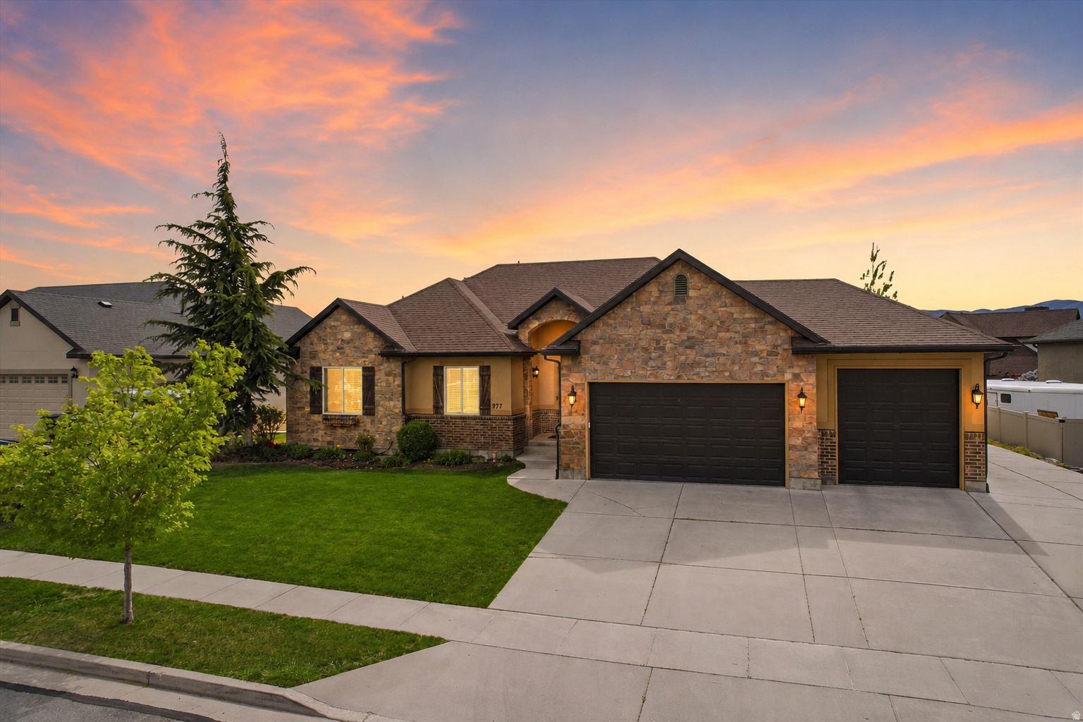 Springview Farms is Bluffdale's tucked away secret that feels private while still being close to everything. This 6 bedroom 3 bathroom rambler offers an open and functional layout filled with natural light, with a main living space that flows seamlessly into the kitchen making it ideal for both everyday living and hosting. Situated on a quarter acre lot, there is room to spread out inside and out, along with an extra deep 3 car garage that provides flexibility for storage, gear, or larger vehicles. Located just minutes from parks, trails, shopping, dining, and commuter routes, you get the best of both worlds with a quiet neighborhood feel and easy access to everything you need. Space, location, and livability all come together here.