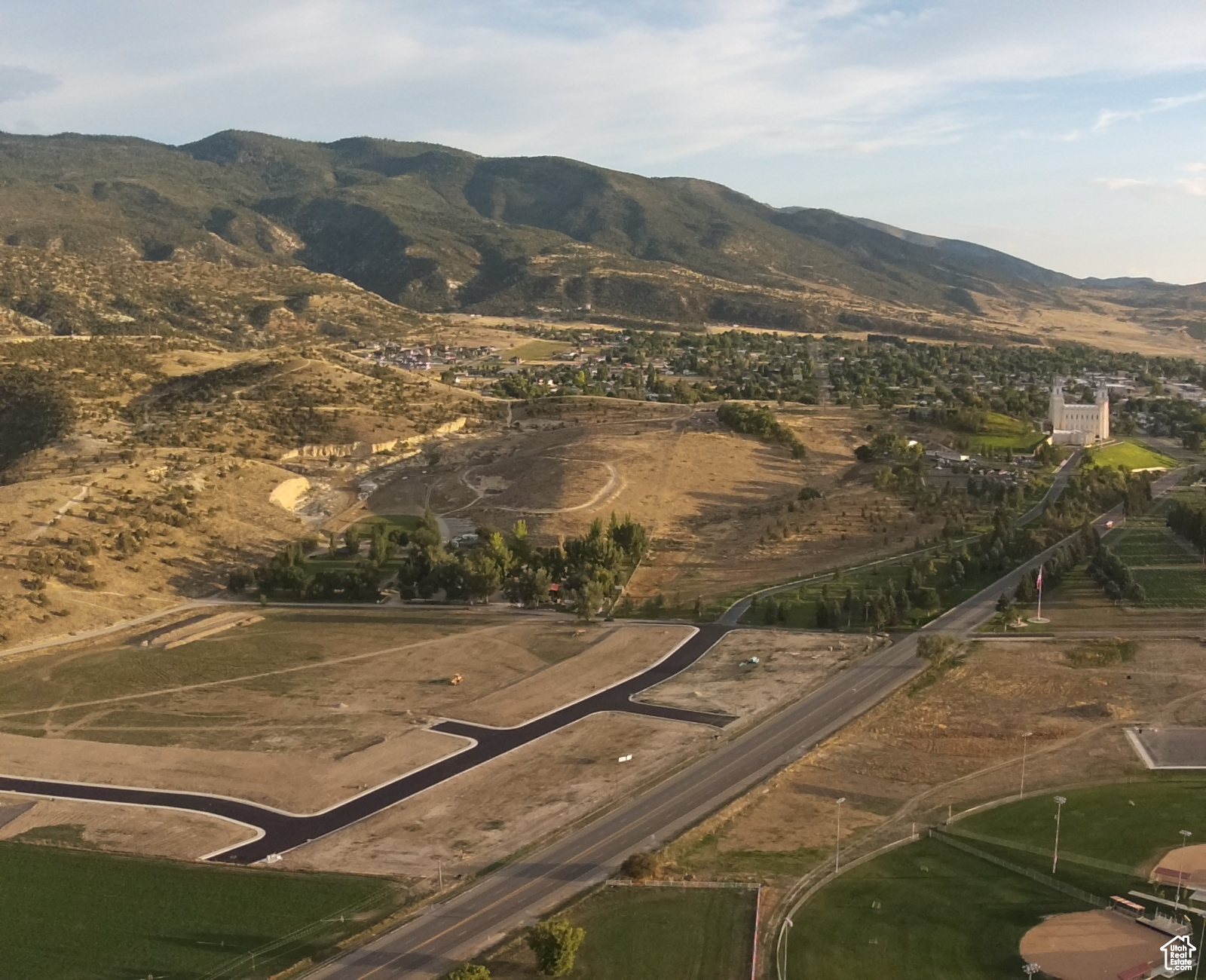 Great piece of commercial land for sale in the booming area of Manti. This is a great location for any type of commercial business. Ample exposure off of HWY 89. Next to a new community, recreational park and the Manti Temple. With the growth Manti is experiencing many business opportunities are at hand. Lot splits have not been recorded. Additional land is available or a smaller lot can be purchased. Lot can be split to your needs. Taxes have not yet been assessed. Buyer and buyer's agent/broker to verify all information.