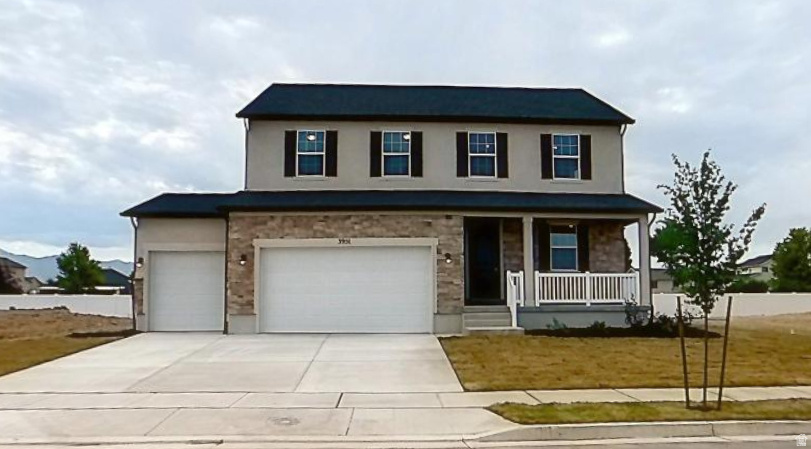 THIS HOME QUALIFIES FOR OUR SPECIAL FINANCE RATE AS LOW AS 4.999%! Call for details! MOVE IN-READY BY FALL! Construction has now begun on this stunning Two-Story Hemingway home on this .24-acre lot with mountain views & NO back yard neighbors...Just breathtaking views & expansive living spaces. Included will be a 6' white vinyl fence along the back side of the property. Curated designer finishes are standard in this breathtaking two-story home, designed for comfort, entertainment, and adventure. With panoramic mountain views as your backdrop, this home offers an unbeatable combination of elegance and functionality. Step inside the front entry where a large formal family room is perfectly situated. A massive entertaining space towards the back of the home that has been upgraded to a gourmet kitchen with top-tier appliances such as a gas cooktop and double ovens. A spacious island is included which flows seamlessly into the open-concept dining space. Upstairs you will find 4 bedrooms, a spacious loft, and a grand Primary suite with a luxurious tub/shower combo in the bathroom. Whether hosting gatherings or love enjoying quiet evenings, this home is designed for making memories. The three-car garage ensures plenty of storage for vehicles, outdoor gear, and more. Surrounded by a quite rural community, you can relax while taking in the views but still enjoy the convenience of nearby shopping and a quick (UNDER 15 minute) commute to Hill AFB.  Don't miss the chance to own this exceptional property where luxury and country living come together in perfect harmony!  OU CAN ALSO COME BUILD YOUR DREAM HOME WITH US! We are able to CUSTOMIZE homes in the Beautiful BRAND NEW Smith Ranch Subdivision. Build with us and receive up to 4% in flex funds (instead of a Special Financing Rate)! Some restrictions may apply. Call and ask about our Build to order incentives. Price for this home is the total purchase price, including Base Price AND Lot Premium as well as many standard and additional upgrades! More models in varying price ranges available! Schedule a tour today! Buyer to verify square footage. It is provided as an estimate and as a courtesy only.
