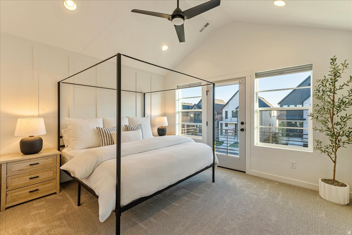 IMPROVED PRICING AND $5000 SELLER CONCESSIONS!!! Tucked in the heart of Lehi - recently named one of the best small cities to live in the U.S. This immaculate Scandinavian-style home blends modern design with everyday comfort. The minimalist aesthetic is paired with beautiful upgraded lighting and hardware, creating a space that feels both stylish and welcoming. Inside, you'll find three spacious bedrooms, a big loft, custom accent walls throughout  that add character, and an unfinished basement ready for your personal touch. The home also includes a water softener and epoxy garage flooring for durability and easy upkeep. You'll also appreciate the thoughtful upgrades throughout, including high-end custom blinds that elevate both style and privacy. The kitchen and laundry are move-in ready with a refrigerator, washer, and dryer, all purchased in 2024, adding convenience and value from day one. Location is a major highlight, you're just minutes from Traverse Mountain with its shopping and outlets, and about the same distance to Costco and Harmons Grocery. A new Smith's Food and Drug is also currently being built just a couple of minutes away, adding even more convenience. Commuting is easy with quick access to Mountain View Corridor (SR-85) just moments from the home, offering a direct route toward Salt Lake City. You're also about 10 minutes from Interstate 15 (Veterans Memorial Highway), making travel north to Salt Lake or south toward Las Vegas simple and convenient. Even better, the HOA takes care of landscaping and snow removal, making maintenance simple year-round. Homeowners in the Ivory Scandinavian community also enjoy access to a private clubhouse and pool, perfect for relaxing and connecting with neighbors. If you're looking for a modern home with clean design and low-maintenance living, this one is truly special.