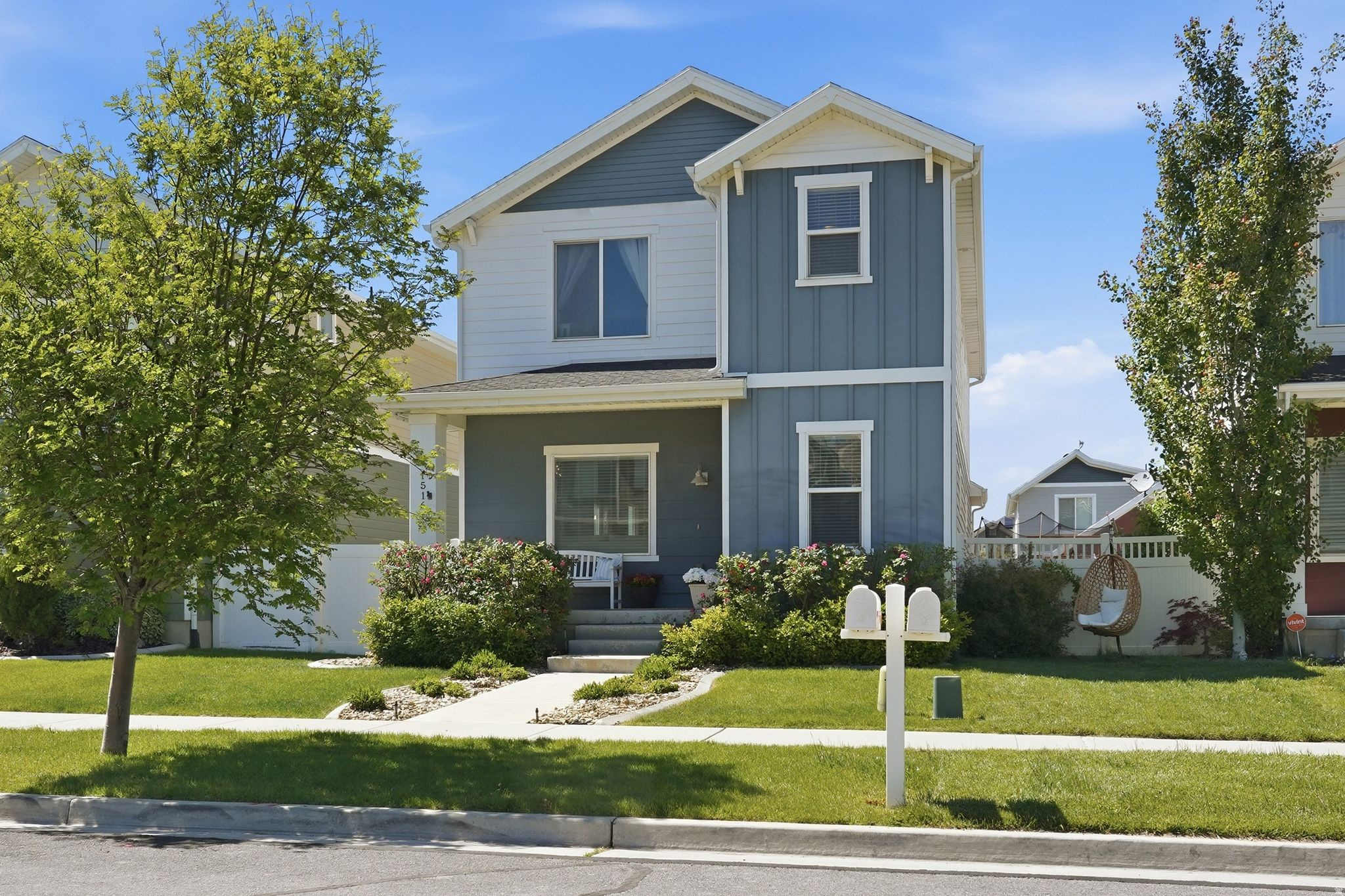 **Price Improvement** Beautiful , fully-finished single family home available in Bluffdale. With close proximity to the freeway and Porter Rockwell Blvd, this location gives you quick access to Salt Lake County and both east and west sides of Utah county. The main floor features a spacious living room, dining, kitchen, and mudroom with built in cubbies. The upstairs features a large primary suite,  and the additional bedrooms all feature spacious walk-in closets. The laundry is located upstairs close to bedrooms for convenience! The basement is fully finished with a large family room with projector screen, an additional bedroom and bathroom, and a large cold storage! The 2 car garage has an entrance in a private alleyway, and additional storage with built in shelving! With a fully landscaped and fenced yard in a quiet community, this home is ready for you!