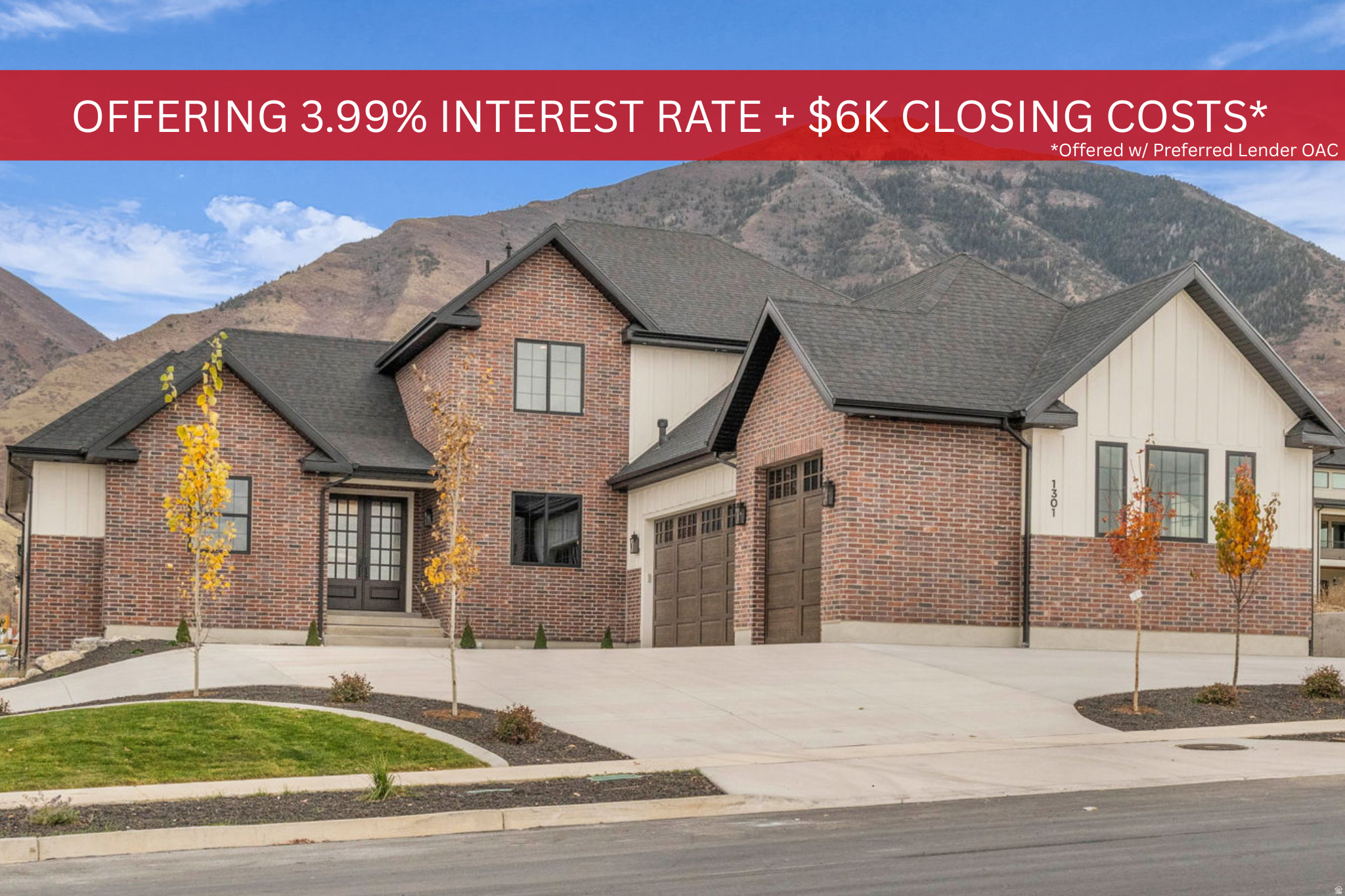 **Offering a 3.99% starting interest rate via a seller-paid 2/1 buy down and closing costs paid up to $6k.  **Buyer must qualify through Seller's Preferred Lender to obtain rate buydown. Discover elevated living in this brand new, 6-bedroom, 6-bathroom custom home located on a spacious corner lot in Salem. With approximately 5,934 sq. ft. of thoughtfully designed space, this home blends luxury, function, and room for everyone.  Step inside to soaring 10-foot ceilings on the main level and 9-foot ceilings in the finished basement and second level, creating an open and inviting atmosphere. Large windows capture panoramic mountain and lake views, bringing natural light and scenery into every gathering space. The gourmet kitchen, generous great room, and seamless layout make hosting effortless.  The basement features a luxury private home theater, perfect for movie nights and entertainment, along with multiple versatile rooms that allow for office space, home gym, or guest quarters.  Outside, the property offers ample parking, including a third garage bay extra deep for RV, boat, or workshop use, giving you flexibility and storage rarely found. The corner lot provides privacy and space to enjoy.  This home combines luxury finishes with thoughtful details throughout-ready to welcome its first owners. Come experience the beauty, comfort, and lifestyle this new build has to offer.