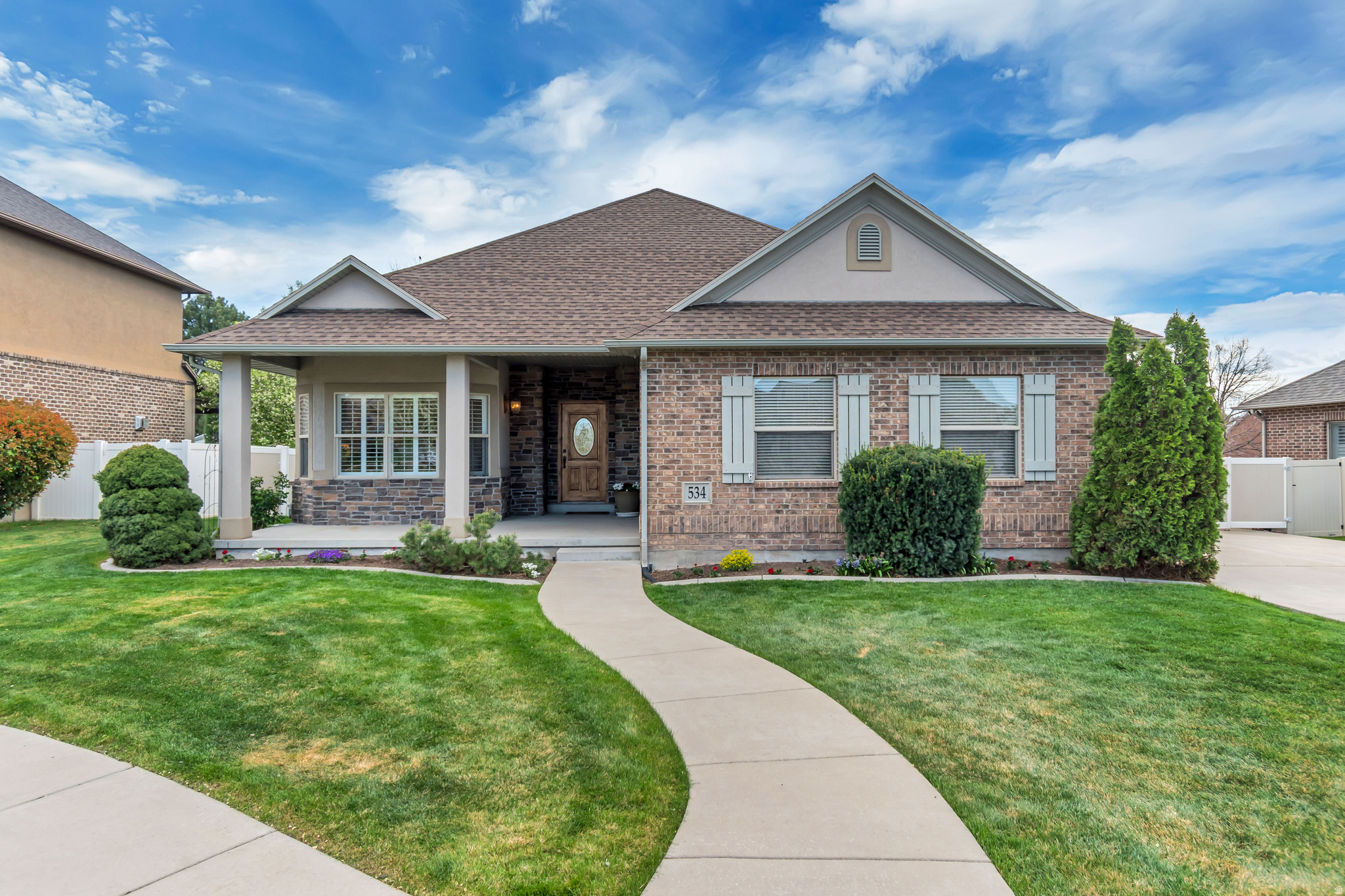Draper Rambler in a perfect neighborhood! New carpet, new paint, new stainless-steel appliances, new light fixtures plus a new 30-year roof with 5-year transferable warranty! 3-car garage with rv pad. Walk-out finished basement. Don't miss out on this one!