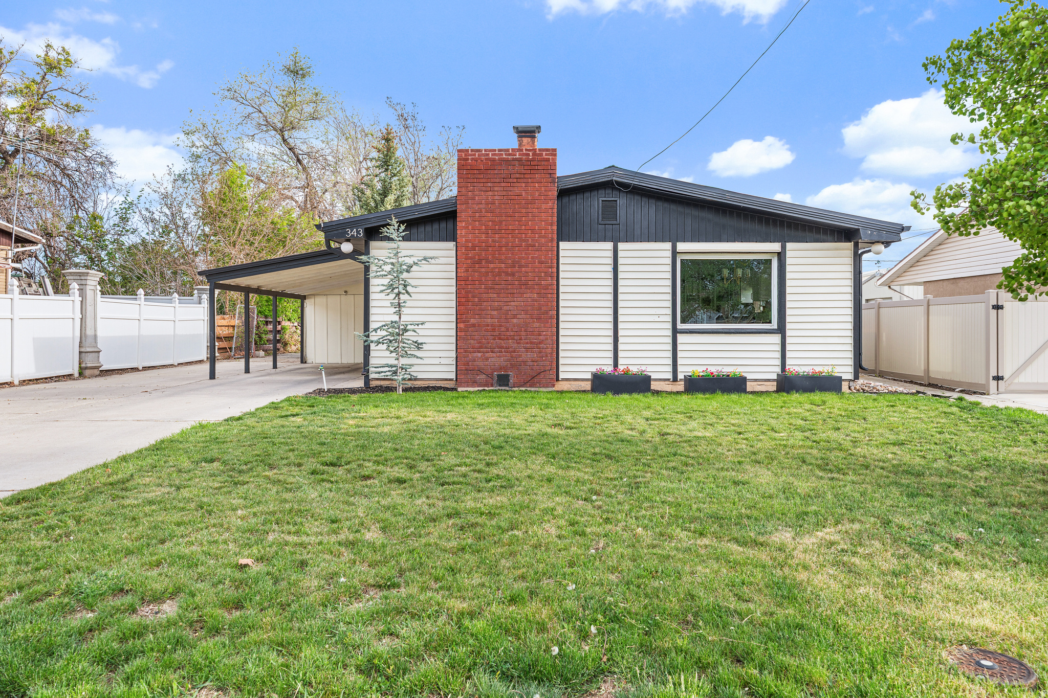 Welcome home to this gorgeous, newly remodeled home in the heart of American Fork. Just minutes from shopping, restaurants and freeway access, gorgeous mountain views, a water conserving, low maintenance gravel backyard, RV parking, and a metal roof. Once inside you will find there is even more to absolutely fall in love with! Including beautiful wood floors, brand new paint, brand new carpet, a gorgeous updated kitchen with granite countertops, and a huge family room. Three large bedrooms, including a massive primary suite with one of the most gorgeous, brand new bathrooms you'll see, and a huge walk-in closet. The large windows throughout leaves this home feeling light and bright. This home has it all. Bring your pickiest buyers. Square footage figures are provided as a courtesy estimate only. Buyer is advised to obtain an independent measurement and to verify all listed information.