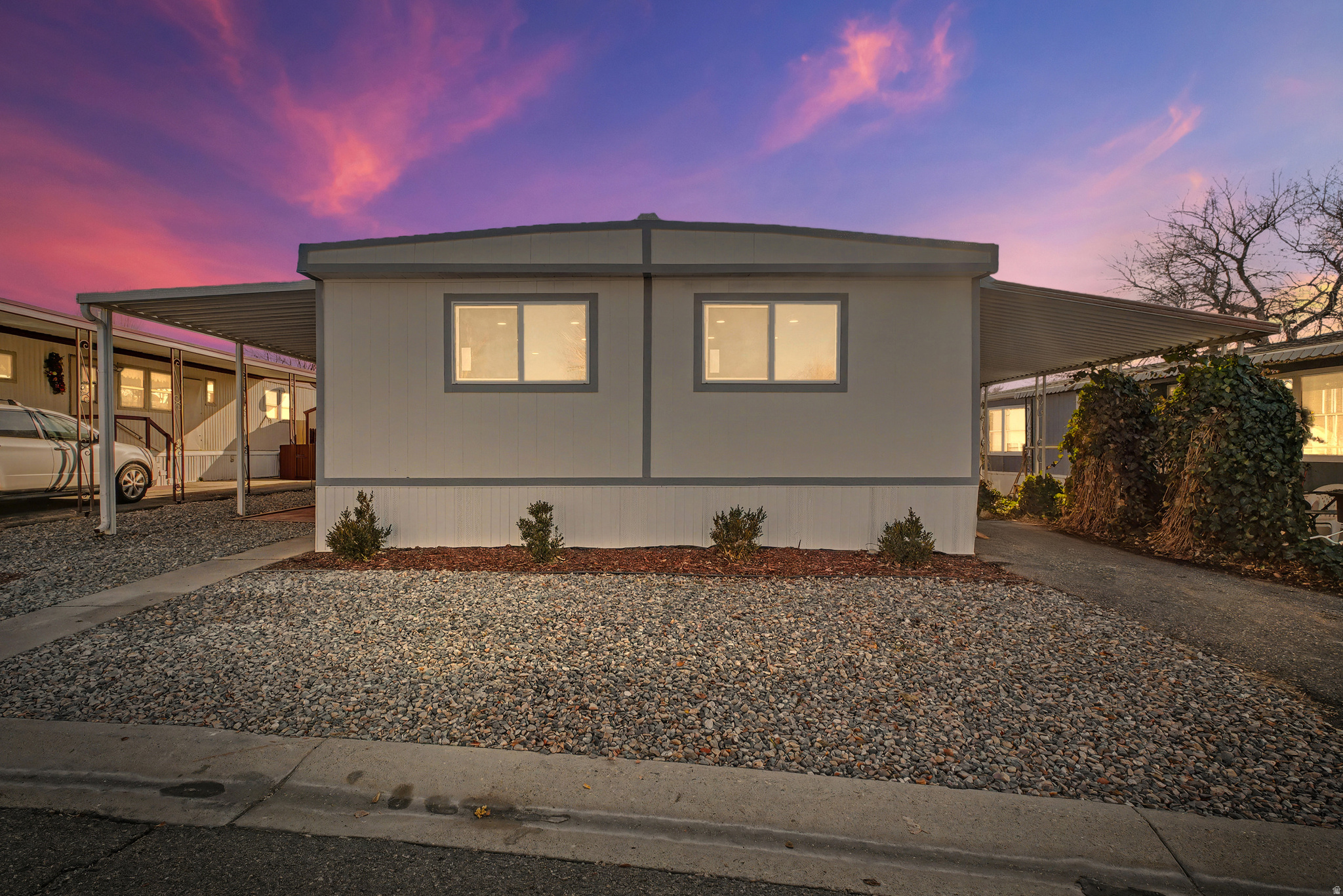 Welcome to this beautifully updated 4-bedroom, 2-bathroom mobile home in a sought-after North Salt Lake park. Enjoy a spacious and functional floor plan, ideal for comfortable everyday living. Community amenities include a pool and clubhouse, adding to the lifestyle appeal. Conveniently located near shopping, dining, and freeway access-this is affordable living with great perks.  Buyer to verify all