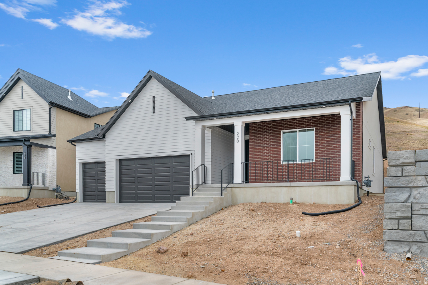 Move in ready! Now selling in Inverness! This Monroe has an amazing rate incentive through our preferred lender! This single level home offers 3 bedrooms with 2 bathrooms, and a 3-car garage with a thoughtfully designed open layout. Features include quartz countertops, laminate flooring, modern cabinetry, a walk-in pantry, and a convenient mud room off the garage.  The spacious primary suite includes a private bath and walk-in closet. This home also includes an unfinished basement with a separate entrance, space for future bedrooms, bath, and living area-plus a concrete back patio on a larger lot. ** Special Interest Rates are Available ** with our Builder Forward Commitment (BFC) if you use DHI Mortgage in addition to receiving up to $6,000 toward closing costs. Ask me about our generous home warranties, active radon Mitigation System and Smart Home Package. Square footage figures are provided as a courtesy estimate only and were obtained from building plans. No representation or warranties are made regarding school districts and assignments; please conduct your own investigation regarding current/future school boundaries.