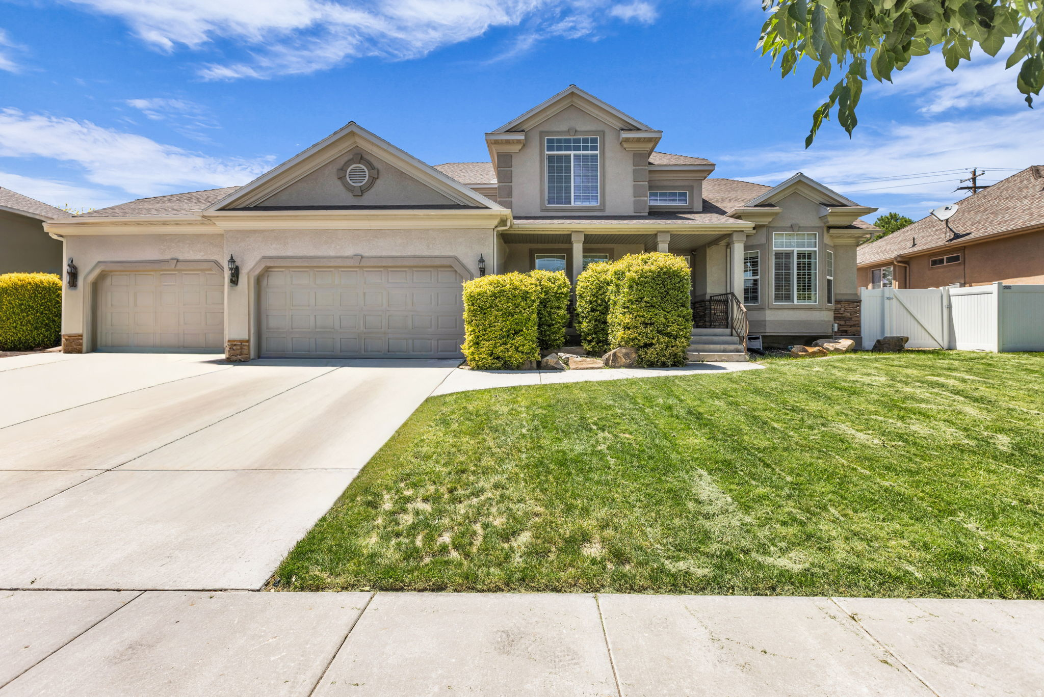 Welcome home to this beautiful 6-bedroom, 3.5-bathroom single-family residence nestled in the highly sought-after Ivory Highland community in Taylorsville. This spacious home offers the perfect blend of comfort, functionality, and location - ideal for families of all sizes looking to put down roots in one of the area's most welcoming neighborhoods.  The thoughtfully designed floor plan delivers generous living spaces with room to grow. Six well-appointed bedrooms provide flexibility for a home office, guest quarters, or a growing family, while the 3.5 bathrooms ensure everyone's morning routine runs smoothly. The Ivory Highland community is known for its pride of ownership, well-maintained streets, and friendly atmosphere that makes neighbors feel like family.  Enjoy unbeatable convenience with top-rated shopping, restaurants, and entertainment just minutes away. Quick access to major highways makes commuting a breeze, whether you're heading downtown or across the valley. This is Taylorsville living at its finest - don't miss your opportunity to make it yours.