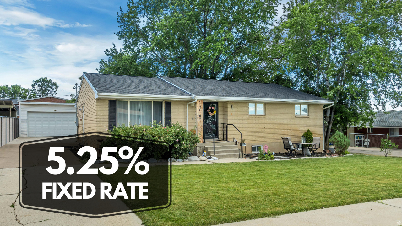 **Ask about our 5.25% fixed interest rate** This east bench rambler sits in a quiet cul-de-sac with everything you need. 6 bedrooms, 3 baths, fully finished with a detached 2 car garage. The walk out basement has a second kitchen 3 bedrooms and a bathroom so it is rental ready. Amazing views, no backyard neighbors, a majestic tree for shade and a chicken coop with chickens sets this home apart. Close to shopping, entertainment, medical, schools and dining. Ogden Canyon and hiking trails just around the corner. Ask to see it today!