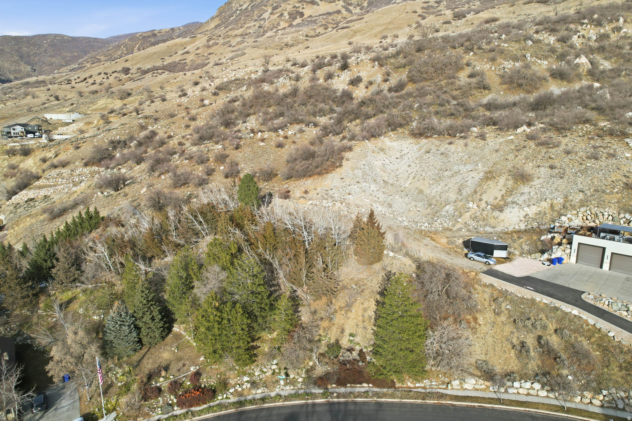 Unbelieveable 1.28 Acre Lot with Gorgeous Unobstructed Views! * Build Your Dream Home! * Private Lot that Backs to the Mountain, with No Neighbors on 3 Sides * Save Money - Driveway is Already Done (It is the Driveway on the South Side Shared with the House to the South) * NO HOA Hassles or Fees to Worry About! * All Utilities Appear to Be Stubbed with the Secondary Water Already in a Water Box * Geotechnical Study and  Fault Investigation Report are Done! * Full Plans for a Home Designed for This Lot are Included * This Lot is Ready to Go * Fantastic Location! * Close to Station Park with Shopping and Restaurants * Easy Access to the Freeway * Close to Hiking Trails * Please Use Aligned Showings to Let Us Know you are Showing the Lot - Instant Approval *