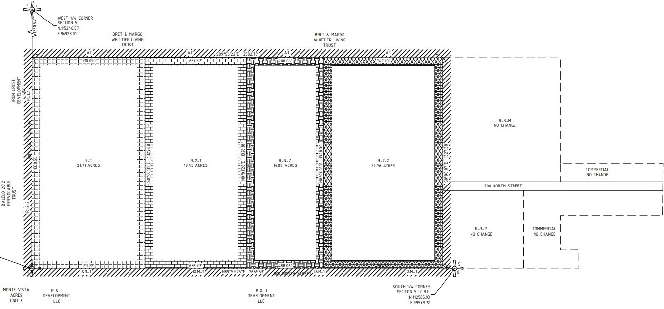 Development opportunity! Should be able to fit up to 75 units which consists of 14.89 acres and is zoned RNZ (3500 sq ft single family home lots). This is the first zoning of its kind in Cedar City! Total water included is 10.53 Acre Feet and that has already been deeded to Cedar City. The parcel has paved road access, water, sewer, electric, and gas utilities stubbed to the parcel. Parcel included is B-1885-0025-0000. In the photos, this listing is the parcel outlined in red. Priced to sell! Don't delay, come see today!