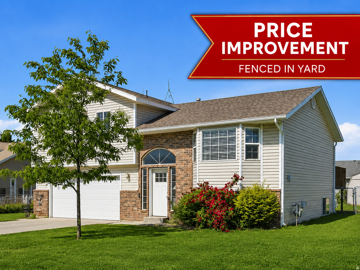 PRICE IMPROVEMENT!  WELCOME HOME to this spacious 4-bedroom, 3-bathroom home in the Majestic Views Subdivision. Built in 2004, this home offers plenty of space with comfortable living areas designed for gathering, entertaining, and making memories. The functional floor plan provides room for everyone, while the fully fenced backyard is perfect for your pets,  backyard barbecues, and outdoor play. Located in a welcoming neighborhood, this property offers the opportunity to add your own personal style and updates while enjoying all the space and comfort you want.  Come see the potential and imagine making this your new HOME!