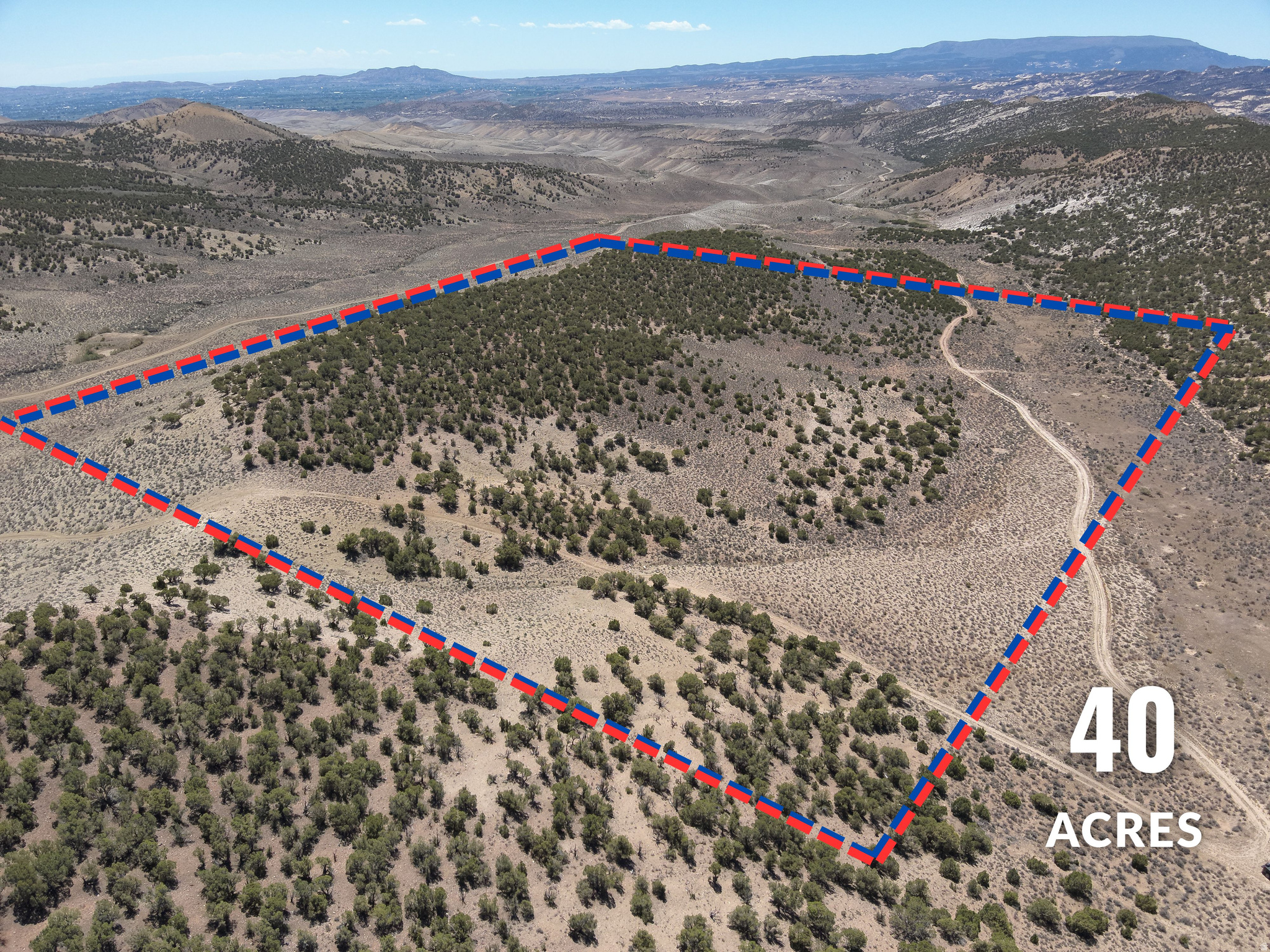40 acres of explorable property is waiting for you, right here! Enjoy recreational activities year-round with this hidden land outside of town and just a bit aways from Red Fleet and Steinaker. Buyer to verify all information.