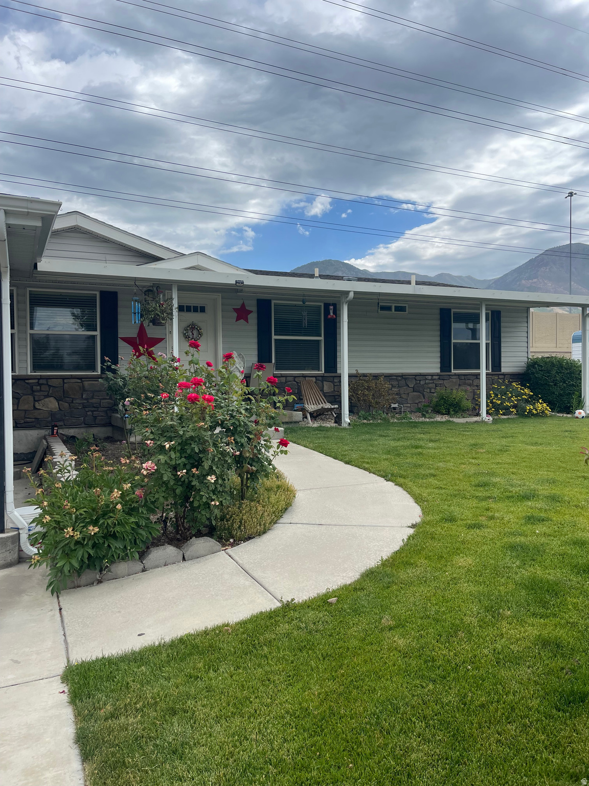 One of the best priced homes in Provo.  Spacious with 1860 sf main level living.  Basement has a 4' crawl space, great for storage.  Showings require a days notice and after 12:30pm.   Square footage figures are provided as a courtesy estimate only and were obtained from County.  Buyer is advised to obtain an independent measurement.