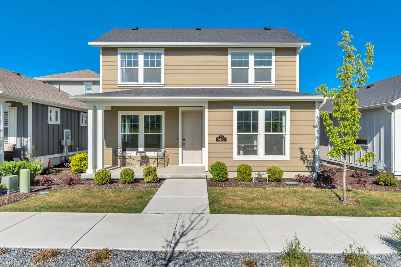 Welcome to this moveinready home located in the highly soughtafter Daybreak 55+ community, offering private amenities designed for an active yet peaceful lifestyle. Enjoy the convenience of walking distance to parks, Oquirrh Lake, a coffee shop, scenic walking trails, Downtown Daybreak, and the TRAX station.  Priced to sale !! This  home features 2 bedrooms and 2 full bathrooms on the main level, perfect for comfortable mainlevel living. The openconcept kitchen includes granite countertops, stainless steel appliances, and flows seamlessly into the living area.  Upstairs, you'll find additional space perfect for guests, including an extra bedroom, full bathroom, and a spacious loft with stunning views. All appliances are included, along with a reverse osmosis water filtration system and water softener. This home combines location, comfort, and lifestyle-an exceptional opportunity in one of Daybreak's most desirable communities.