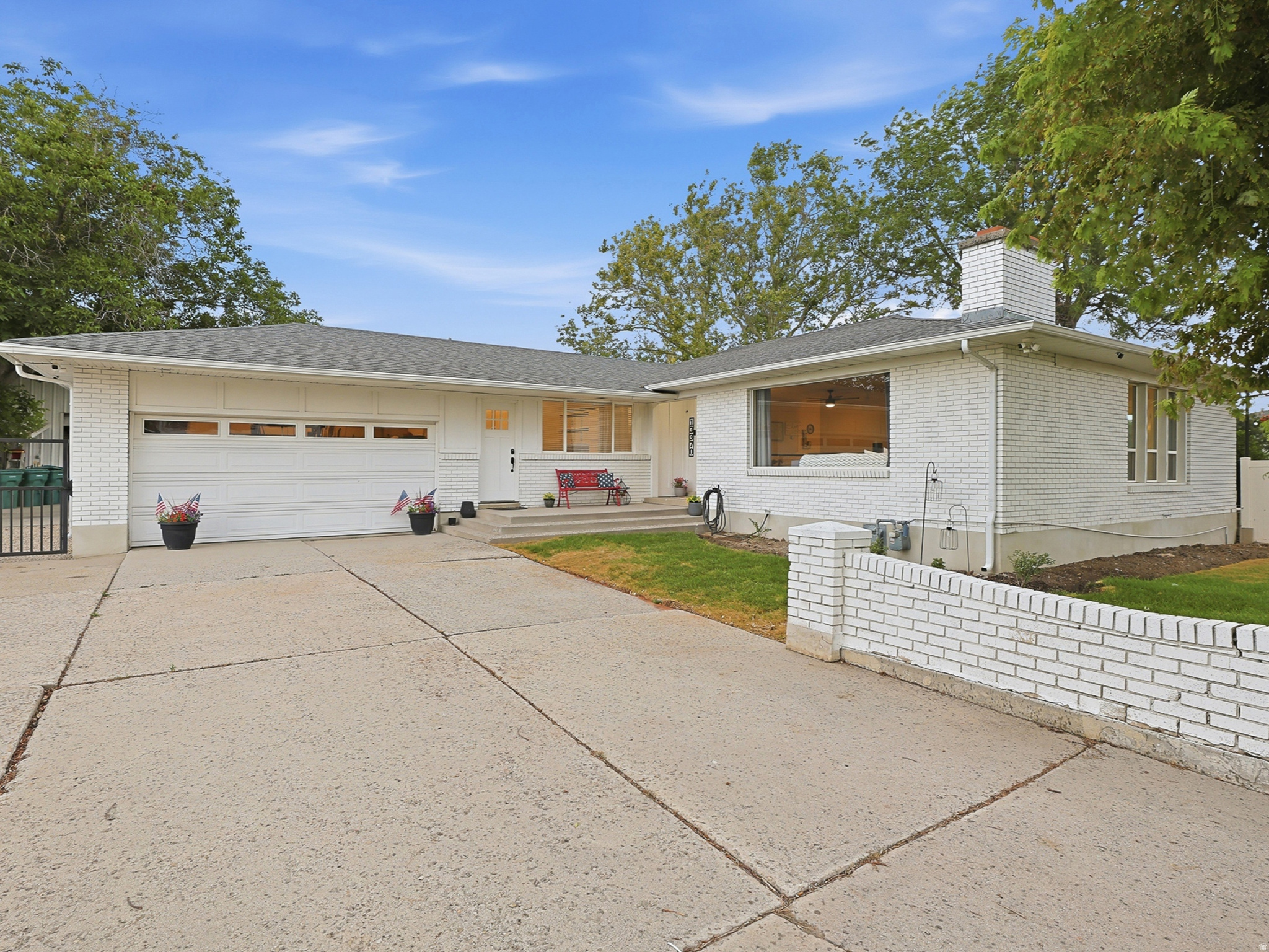 Country feel, city convenience! Enjoy the best of both worlds - a peaceful, spacious setting just minutes from shopping, dining, and everyday conveniences. Livestock allowed! This almost fully remodeled rambler sits on a huge lot with room for everything: a 2000  Extensively updated from 20182026, including: New roof (full tear-off), new gutters, new front siding, and fresh exterior paint on brick, siding, and shop,Entire home rewired with recessed LED lighting throughout,All-new flooring throughout the home, Reimagined main floor featuring a spacious primary suite with large bathroom and walk-in closet, plus a remodeled second bathroom and expanded laundry/craft room Basement rebuilt (approx. 80%) with an added bedroom and a new full-size staircase replacing the original spiral stairs New energy-efficient exterior doors, new sprinkler system on pressurized irrigation, new lawn, new driveway gate, and new pergola HVAC ducts and evaporator coil professionally cleaned; system has run flawlessly  Homes with this much space, this much storage, and this level of updating don't come along often - come see it for yourself!