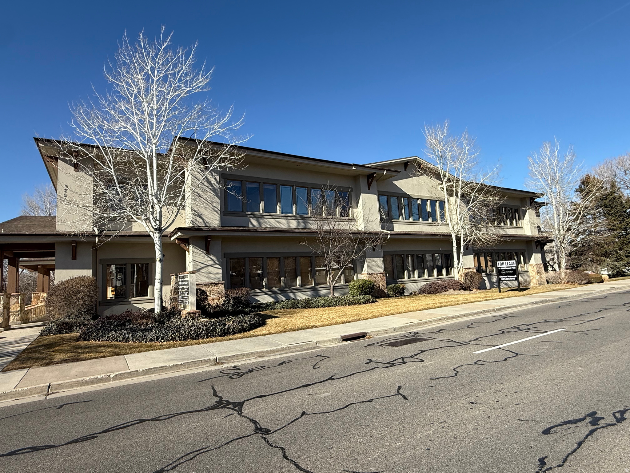 Location, location, location!  This office building is located right on Highland Drive in the Millcreek/Holladay area. Updated and beautiful building boasting 4,000 sf of office space on the second floor.  Space is shared with Millcreek Dermatology. Property was used as a Urology clinic.  It can stay that way OR you can make your own custom space. Currently has offices, exam rooms, large break room. and private employee restrooms. 4 heated, underground parking spots with secure entry and TONS of patient/client parking.