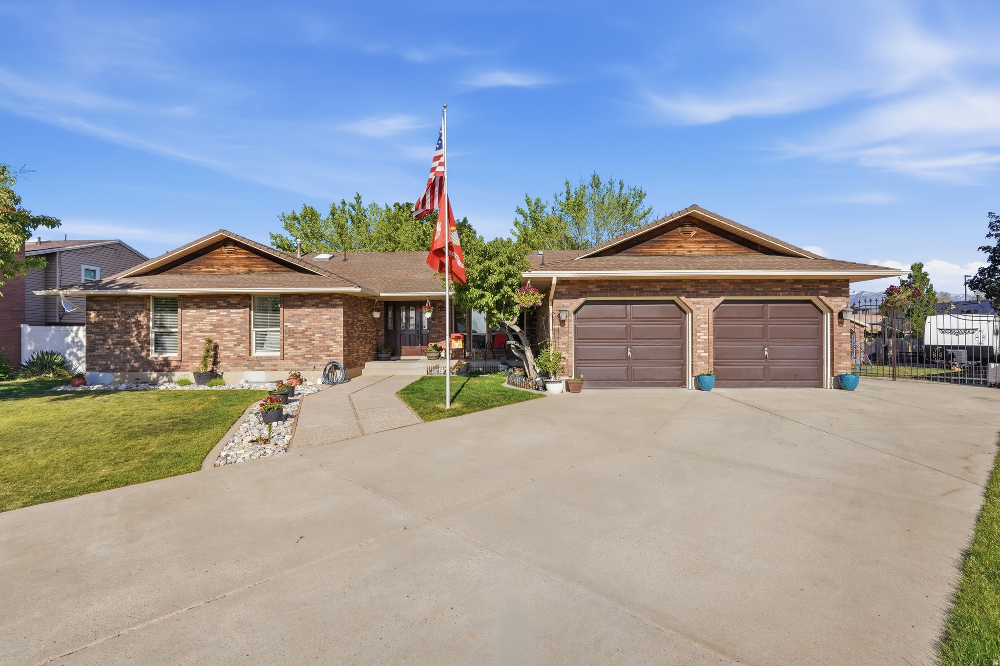 This is a unique, custom, cul-de-sac home in a cozy Roy community! The Sellers are the second owners of this home, and it has been well-cared for and maintained throughout its life. It was purchased from the original owner and developer of the subdivision; you will notice many unique features and layouts upon a walkthrough, giving this home the character that many have had difficulty finding with new housing trends. If only one laundry room is needed, the upstairs laundry qualifies as a spare bedroom! The master bath has been given some updates, with additions of granite countertops, heated floors and a shower heater. In the kitchen, a walk-in pantry has also been added! The backyard is divided into 3 sections, offering space for entertaining, pets and play! The workshop in the backyard is capable of storage, small vehicles or a workshop. A small basketball court is also installed and currently made useful as an RV pad. Next to the gate to the backyard, you will find a private entrance to the Mother-in-law apartment.       The 2 water heaters are new as of 2016 and 2018, furnace has been maintained, and a 35-year roof was installed about 7 years ago. The basement has infinite potential; you'll find an entire separate living space that can be divided up or left to the entire 2000+ sq ft. There is a large room that is capable of becoming 2 additional bedrooms or whatever your heart desires. The Sellers have loved the convenience of this location, 1-3 blocks from every school their family needs, 7 minutes from downtown Ogden, and quick freeway access; on top of this, a very well-maintained street.