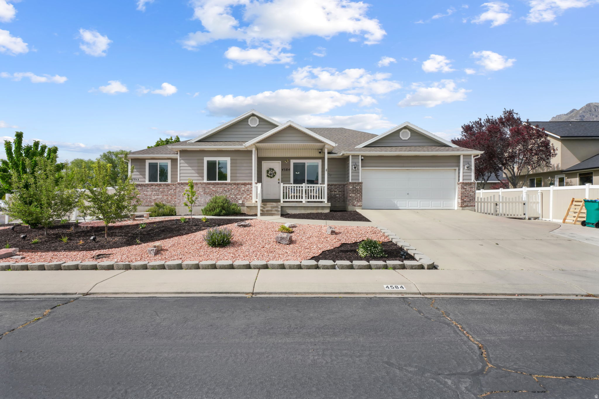 Priced well below value - what an incredibly opportunity!  Huge price improvement!   No HOA, in an incredible neighborhood and a fantastic layout.  This south-facing Cedar Hills home offers the comfort of main-level living along with the added flexibility of a fully equipped ADU/basement apartment which is perfect for helping offset your mortgage, multigenerational living, or additional guest space. Located in the highly sought-after Lone Peak High School boundaries, this home is tucked into a quiet neighborhood while still being close to everything that makes North Utah County so desirable. Inside, you'll find a functional and inviting layout with new carpet and LVP flooring on the main level, creating a fresh and updated feel. The fully fenced yard offers space to relax, play, garden, or entertain, while the surrounding area provides easy access to parks, trails, shopping, restaurants, the Murdock Trail, and American Fork Canyon for year-round outdoor recreation. With a rare combination of location, flexibility, and income potential, this home offers an opportunity that is increasingly hard to find in Cedar Hills.  Square footage figures are provided as a courtesy estimate only and were obtained from county records.  Buyer is advised to obtain an independent measurement.